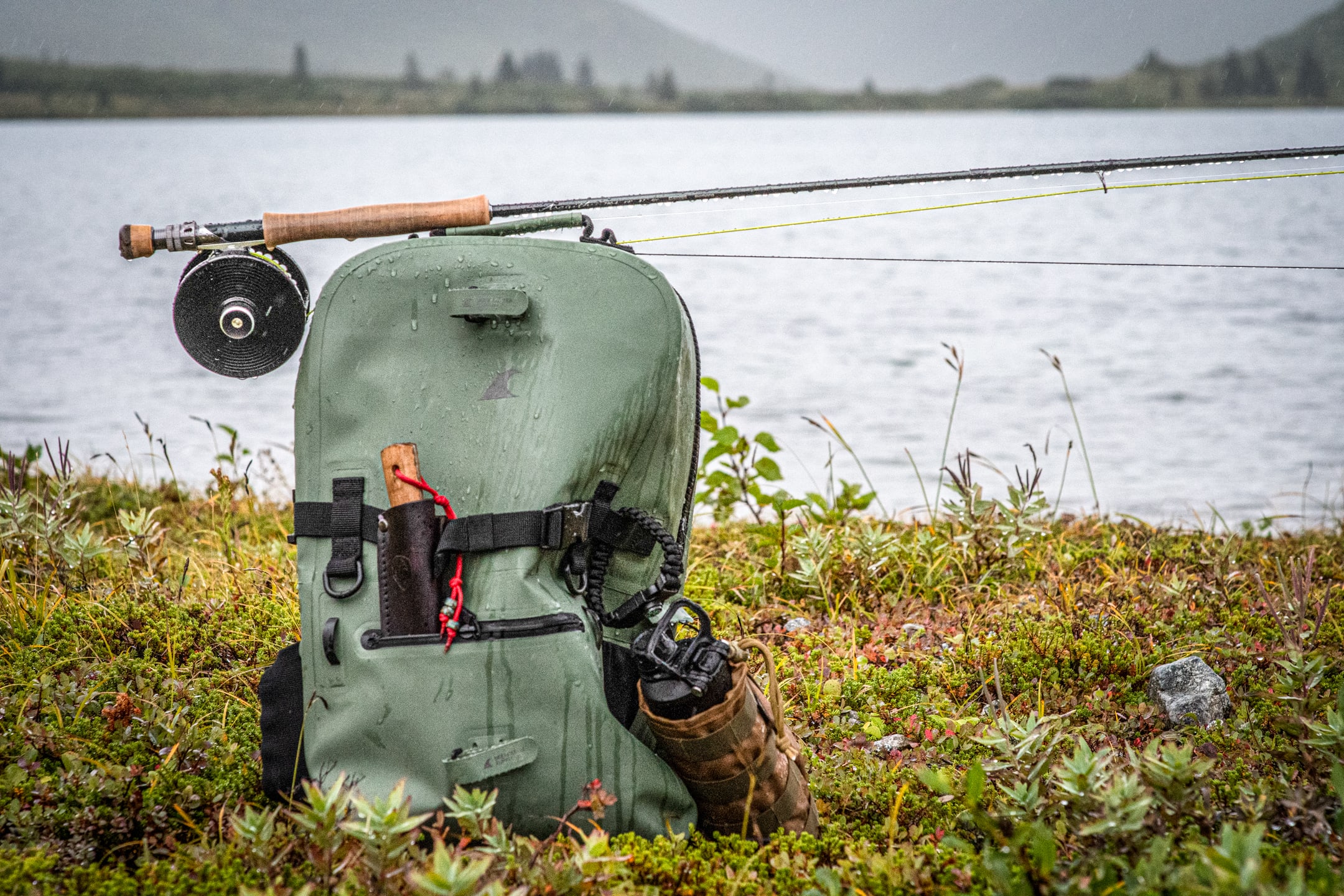 Backpack fishing rod 2025