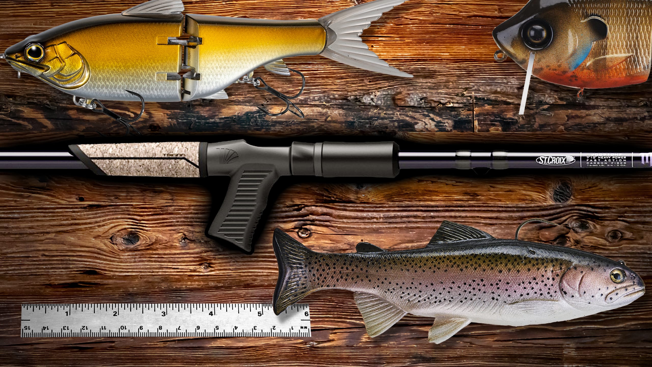 St. Croix GRASP II: Swimbait Rods for Heavy Lures and Big Bass