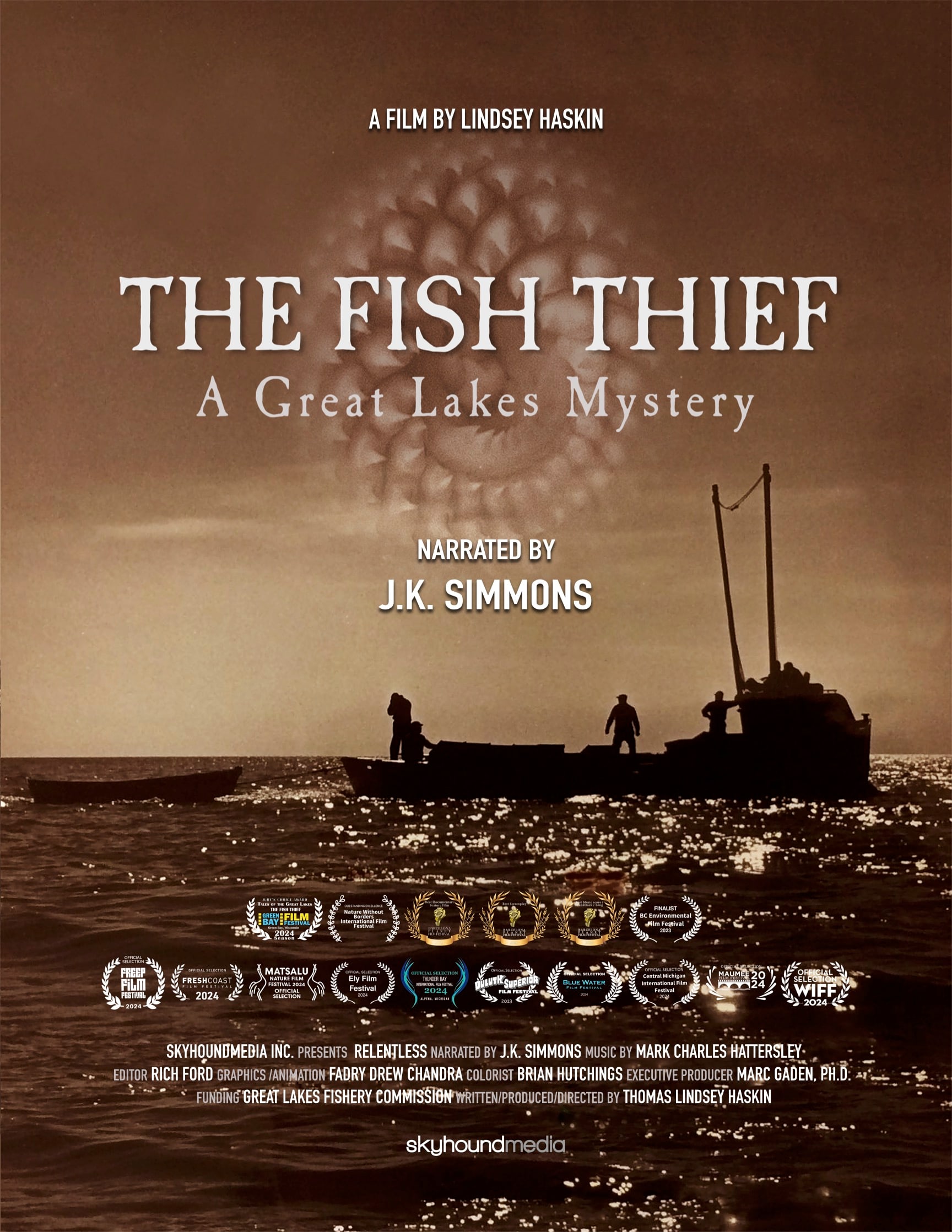 The Fish Thief Poster for the film