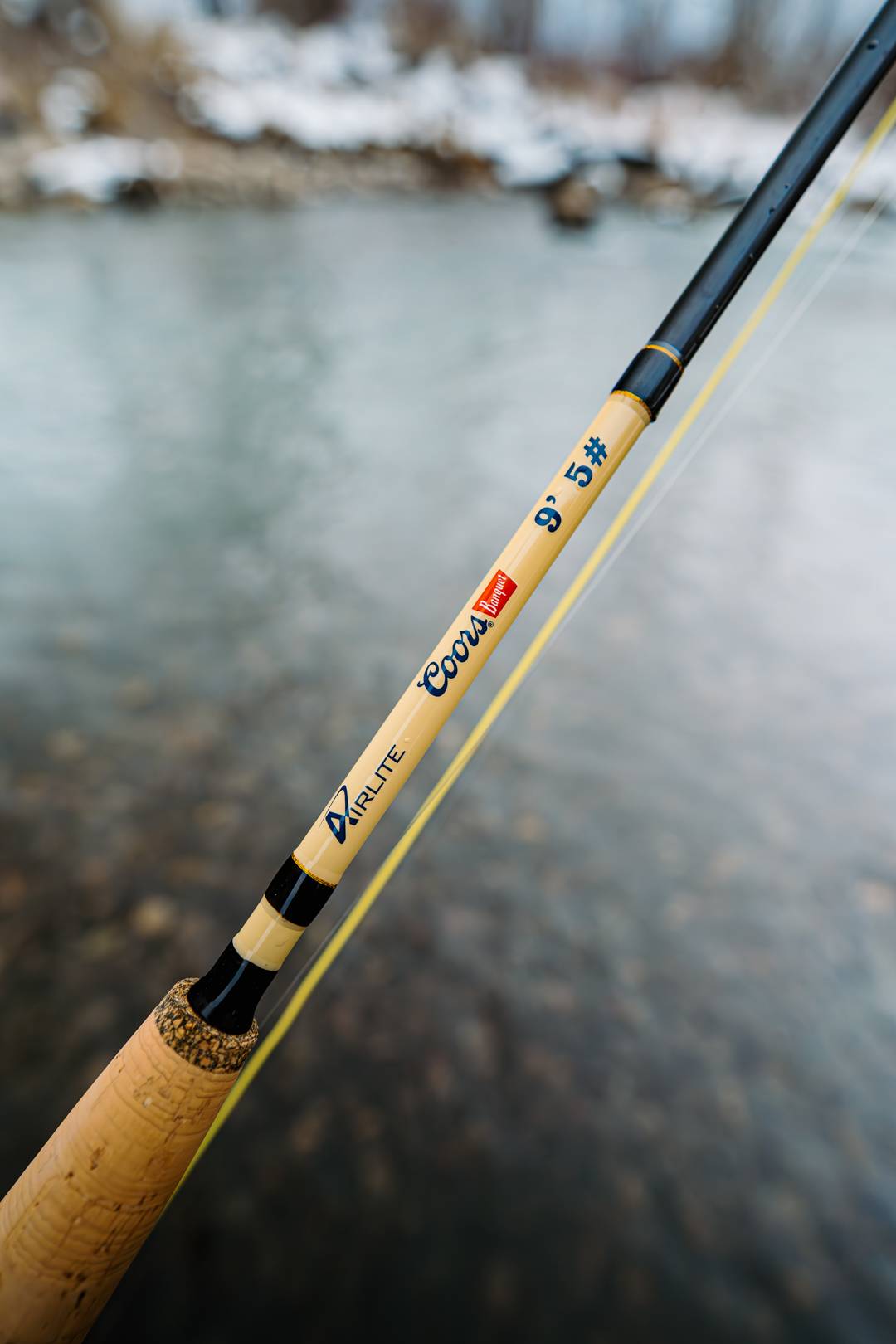 coors fishing pole from the 70s A New Ross × Coors Fly Reel With a Built-In Warm-Water Reality Check