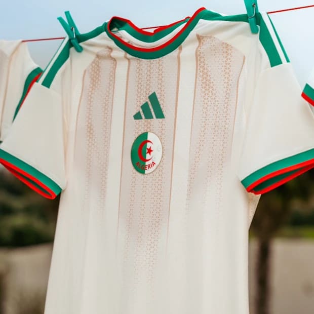 Das Heimtrikot von Algerien