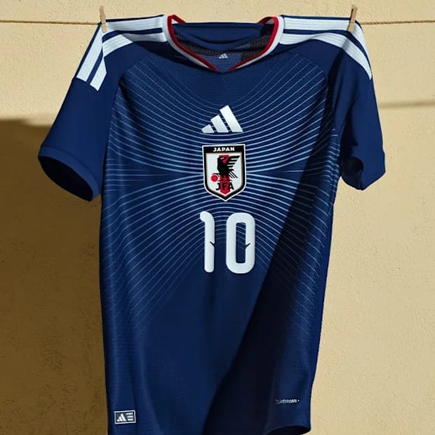 Das Heimtrikot von Japan