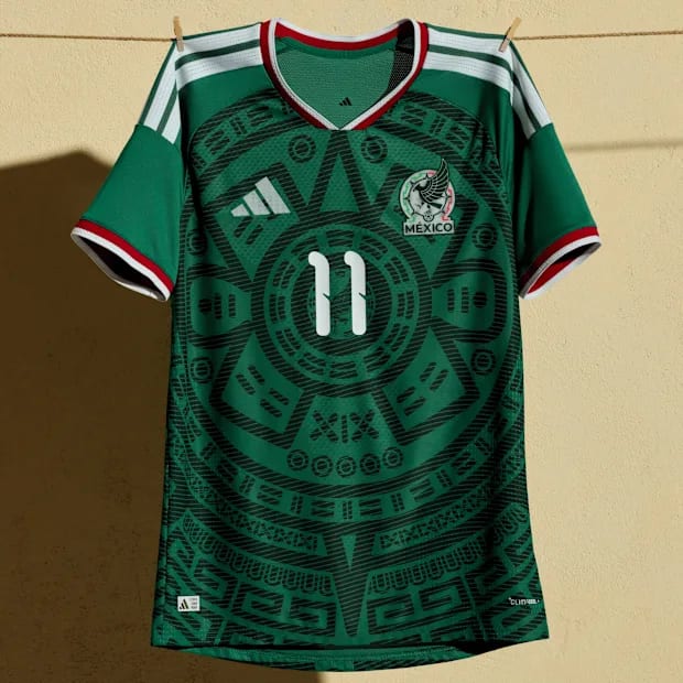 Das Heimtrikot von Mexiko