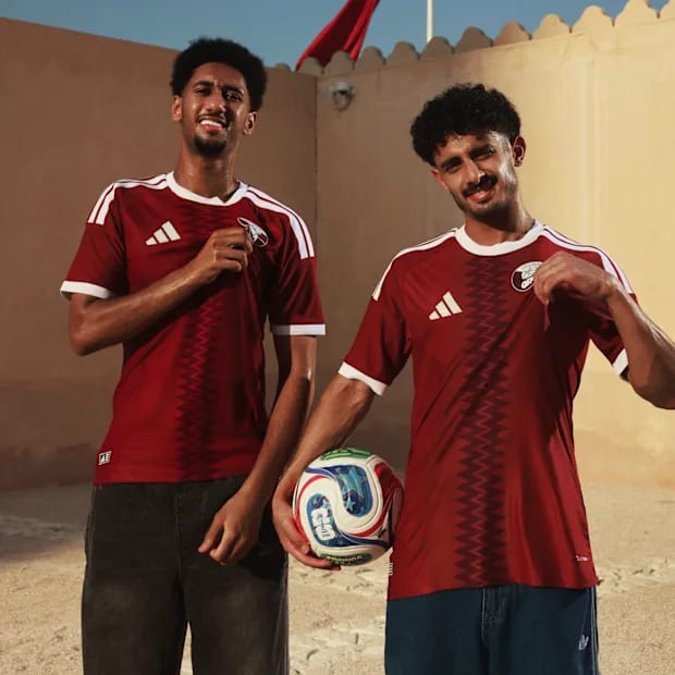 Das Heimtrikot von Katar