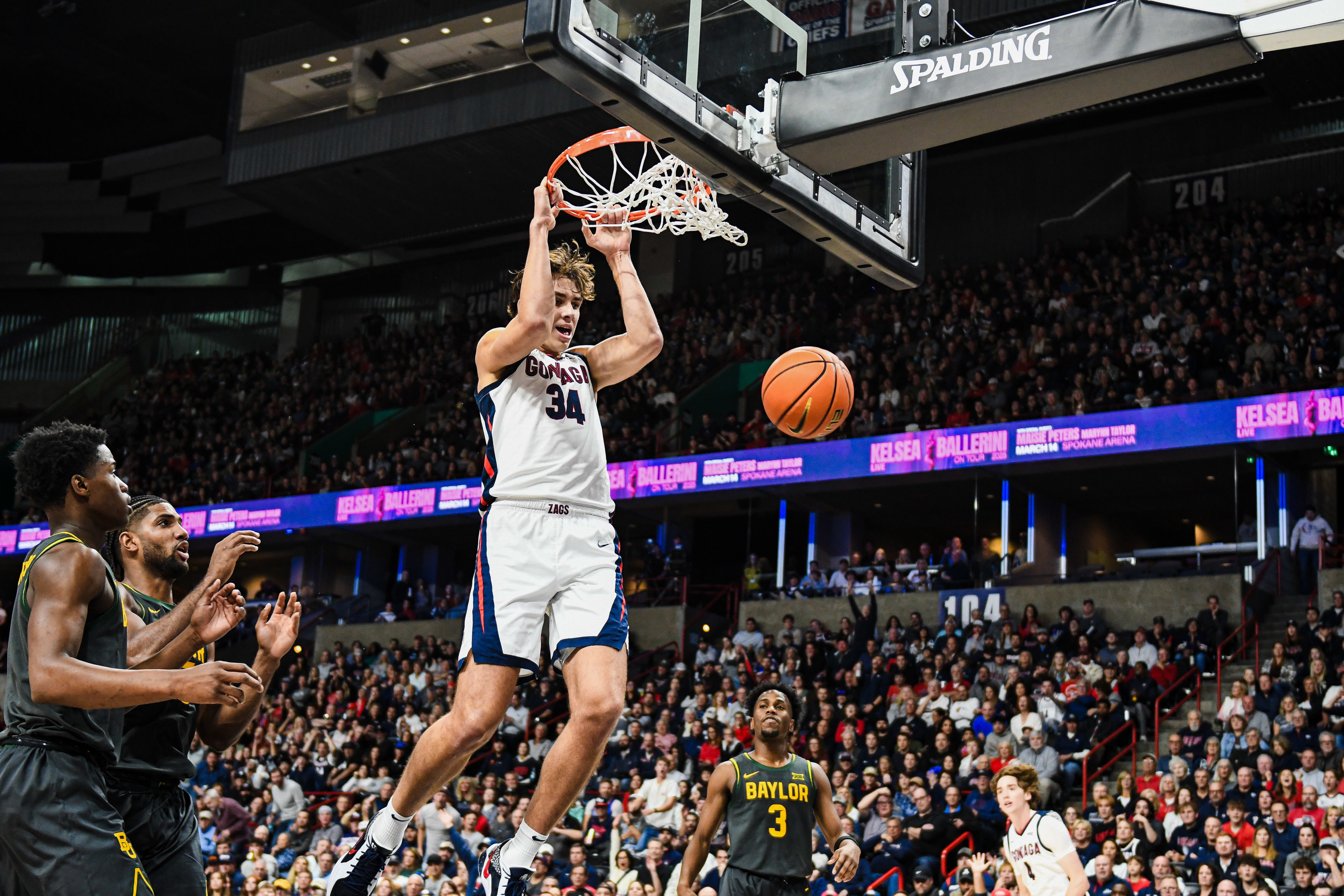 Braden Huff Gonzaga Bulldogs