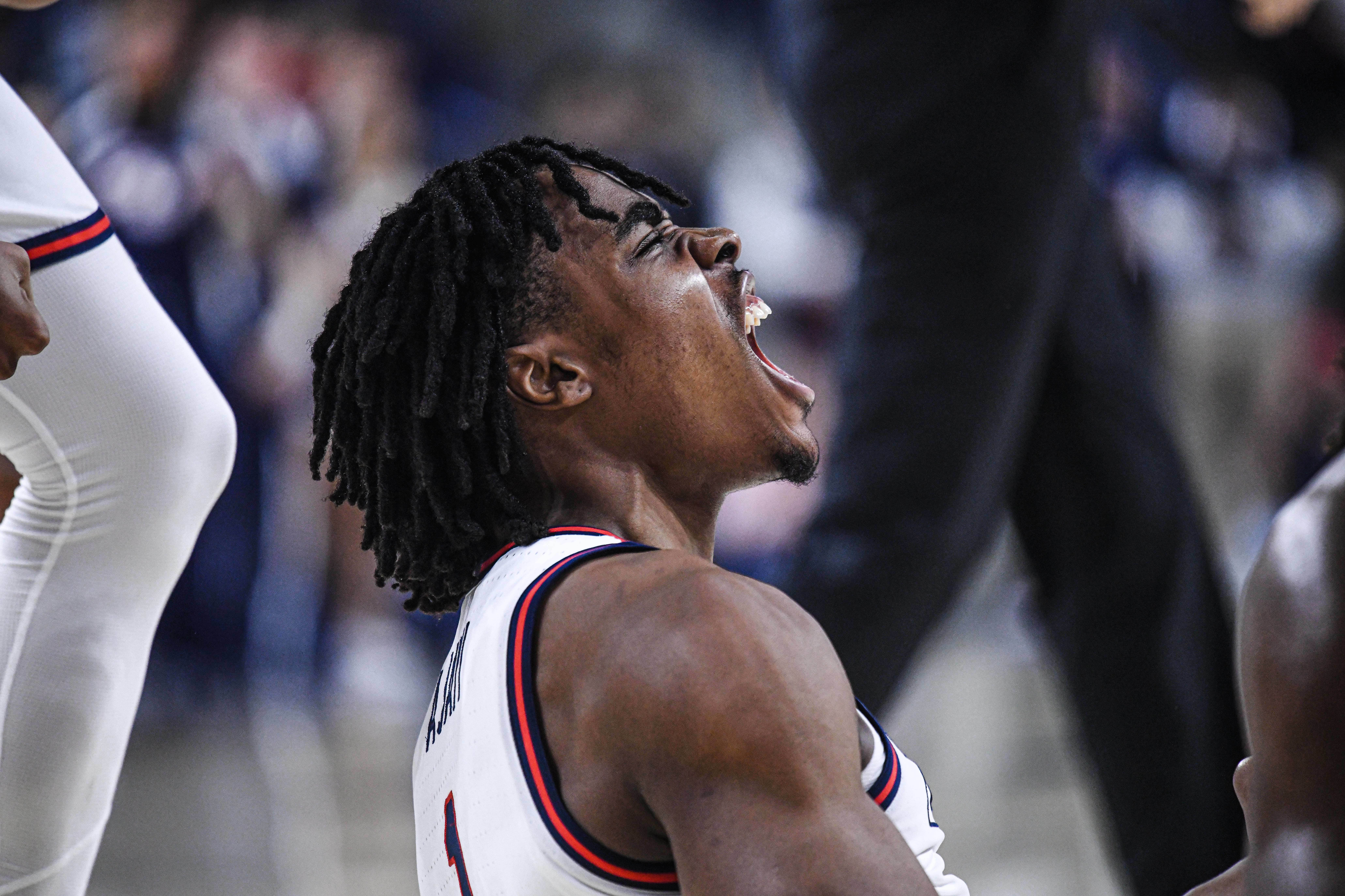 Gonzaga senior guard Michael Ajayi. 