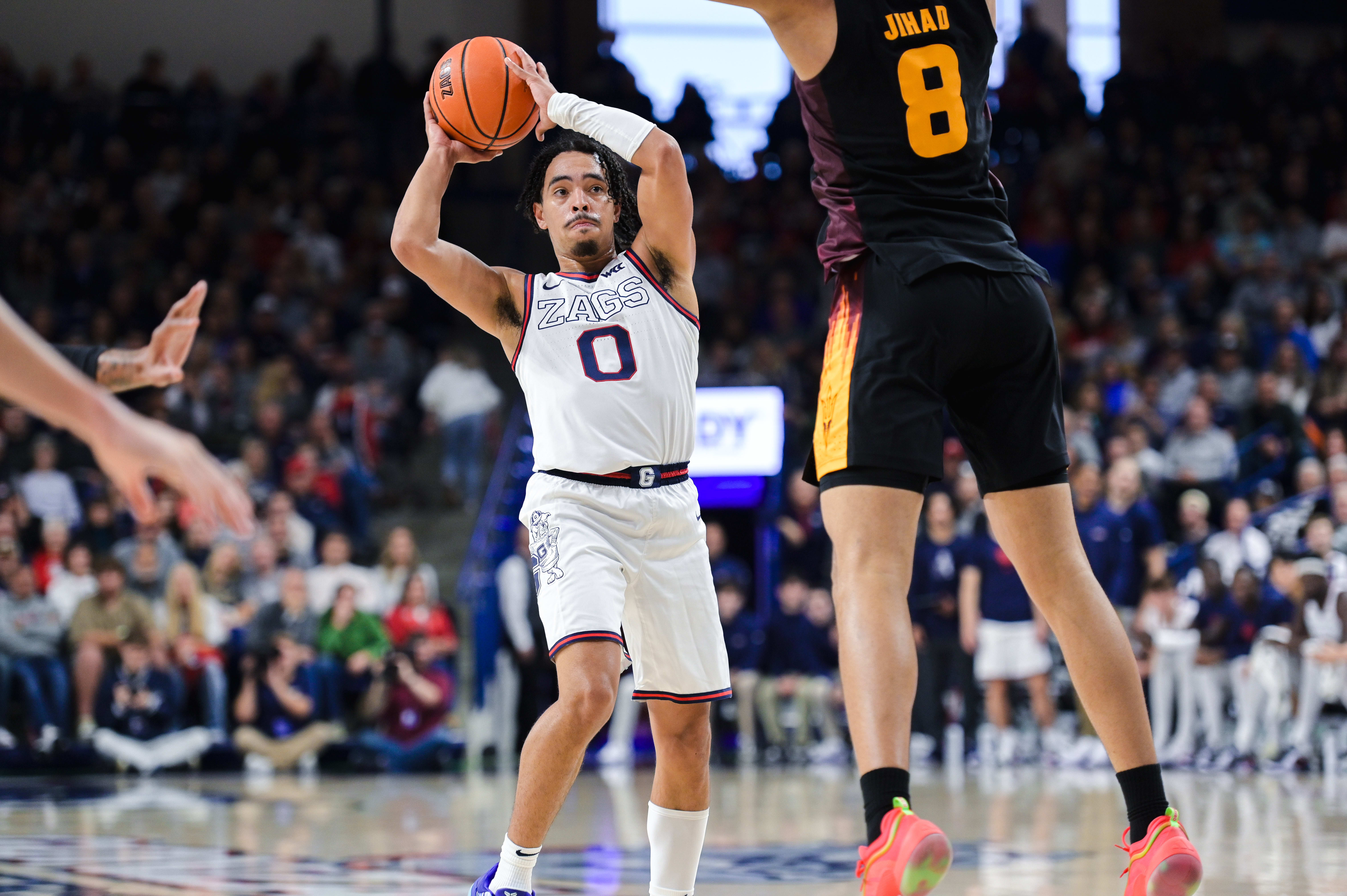 Gonzaga senior guard Ryan Nembhard. 
