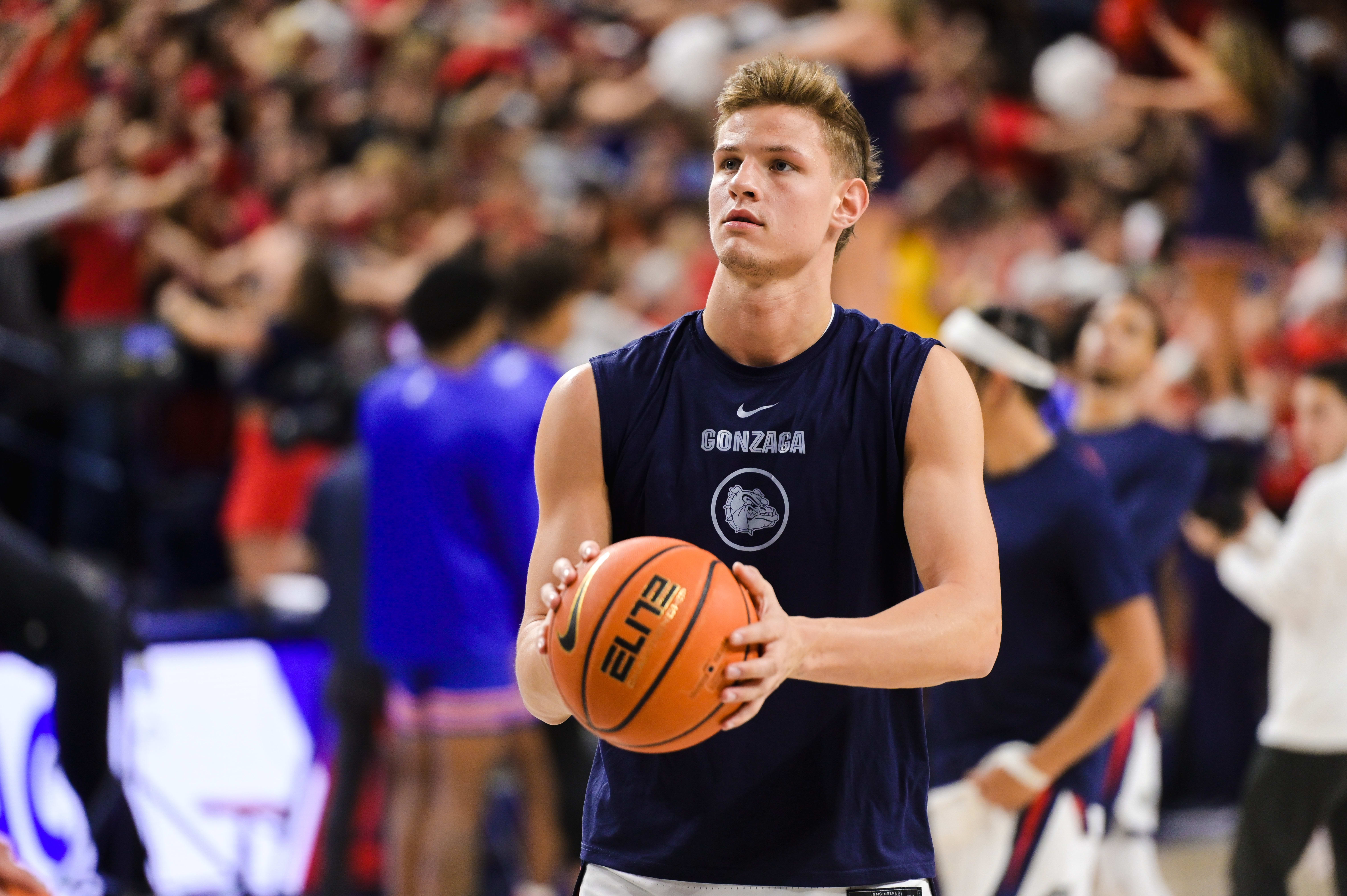 Gonzaga senior forward Ben Gregg.
