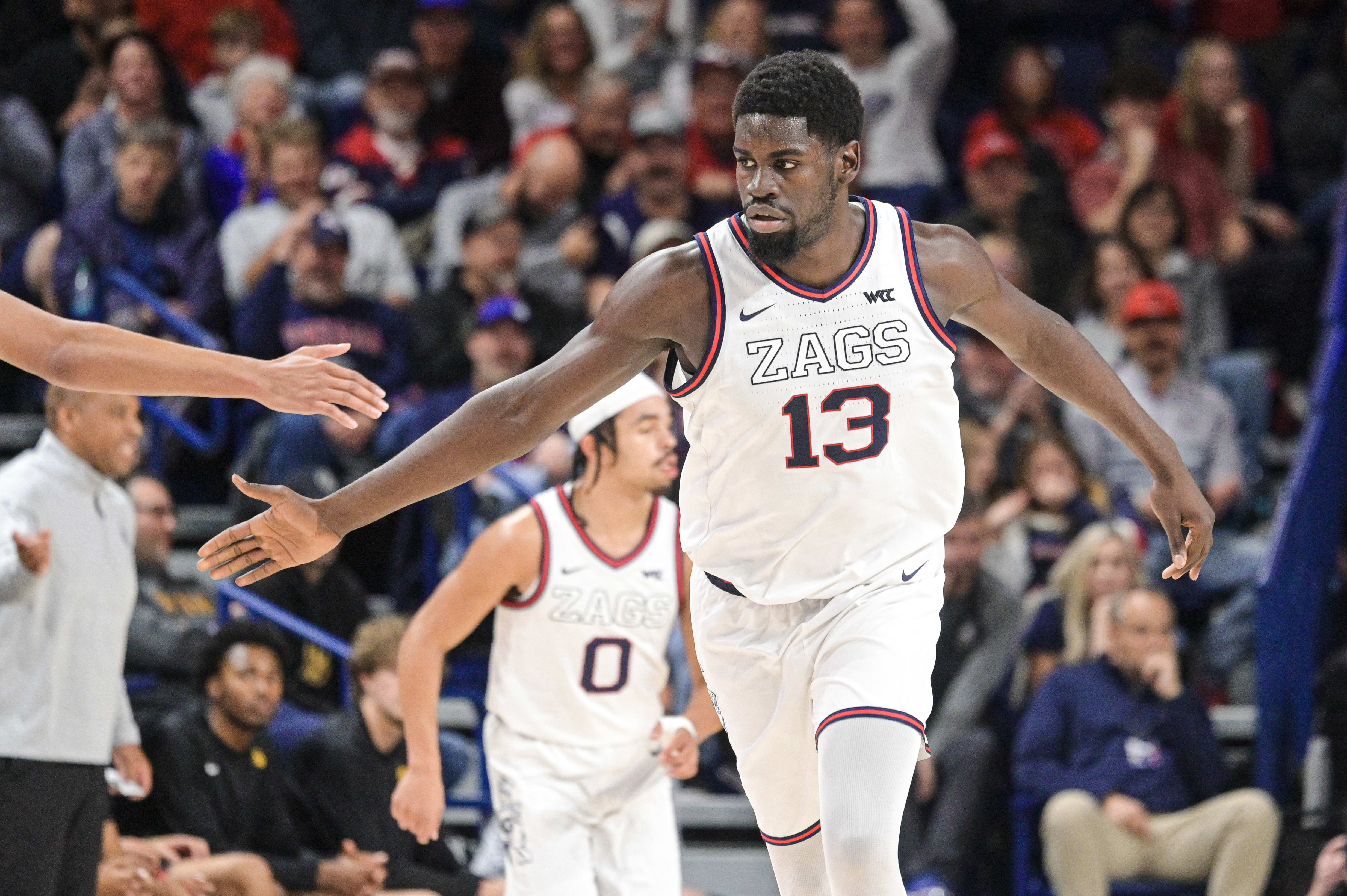 Gonzaga senior forward Graham Ike.