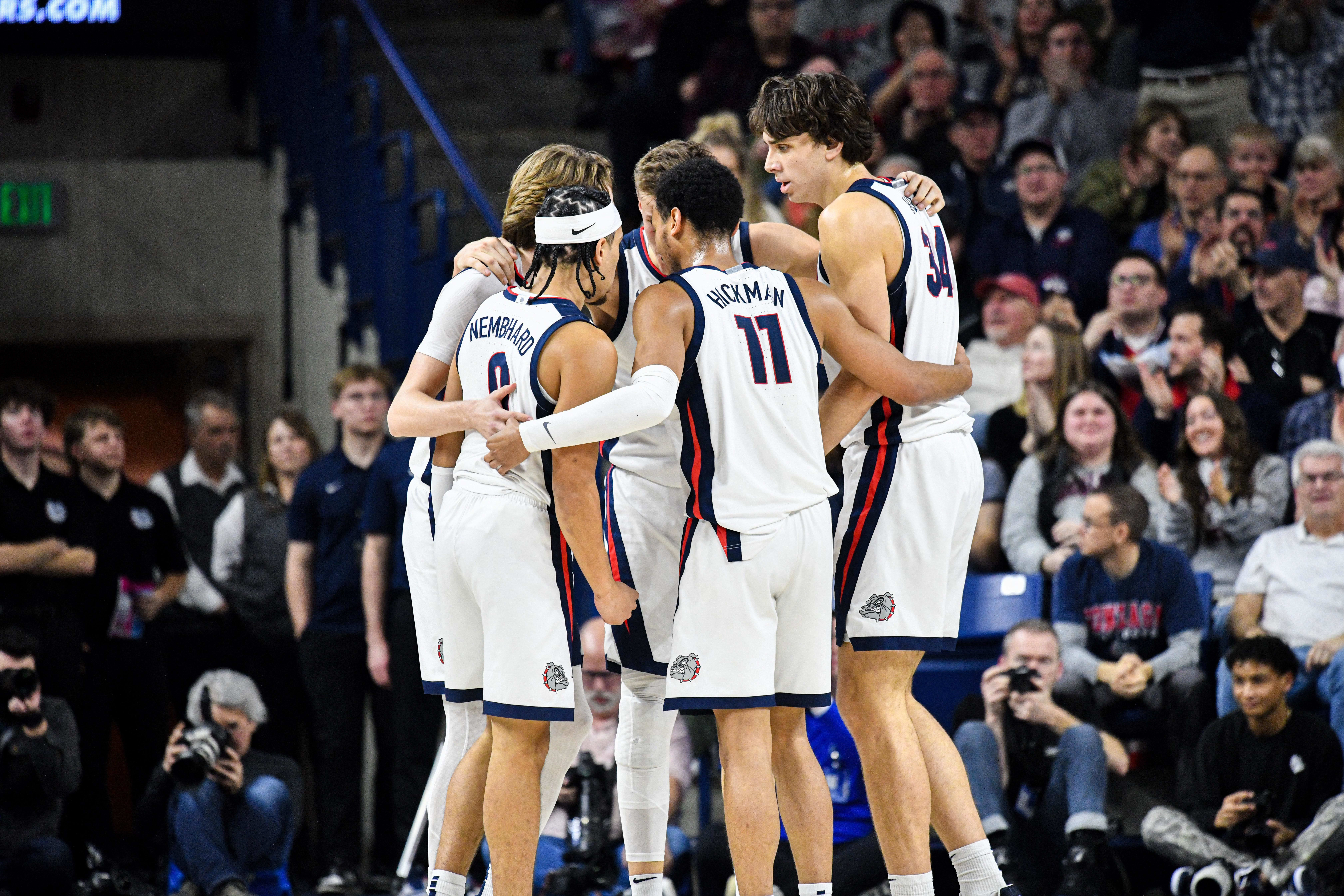 Gonzaga men's basketball team.