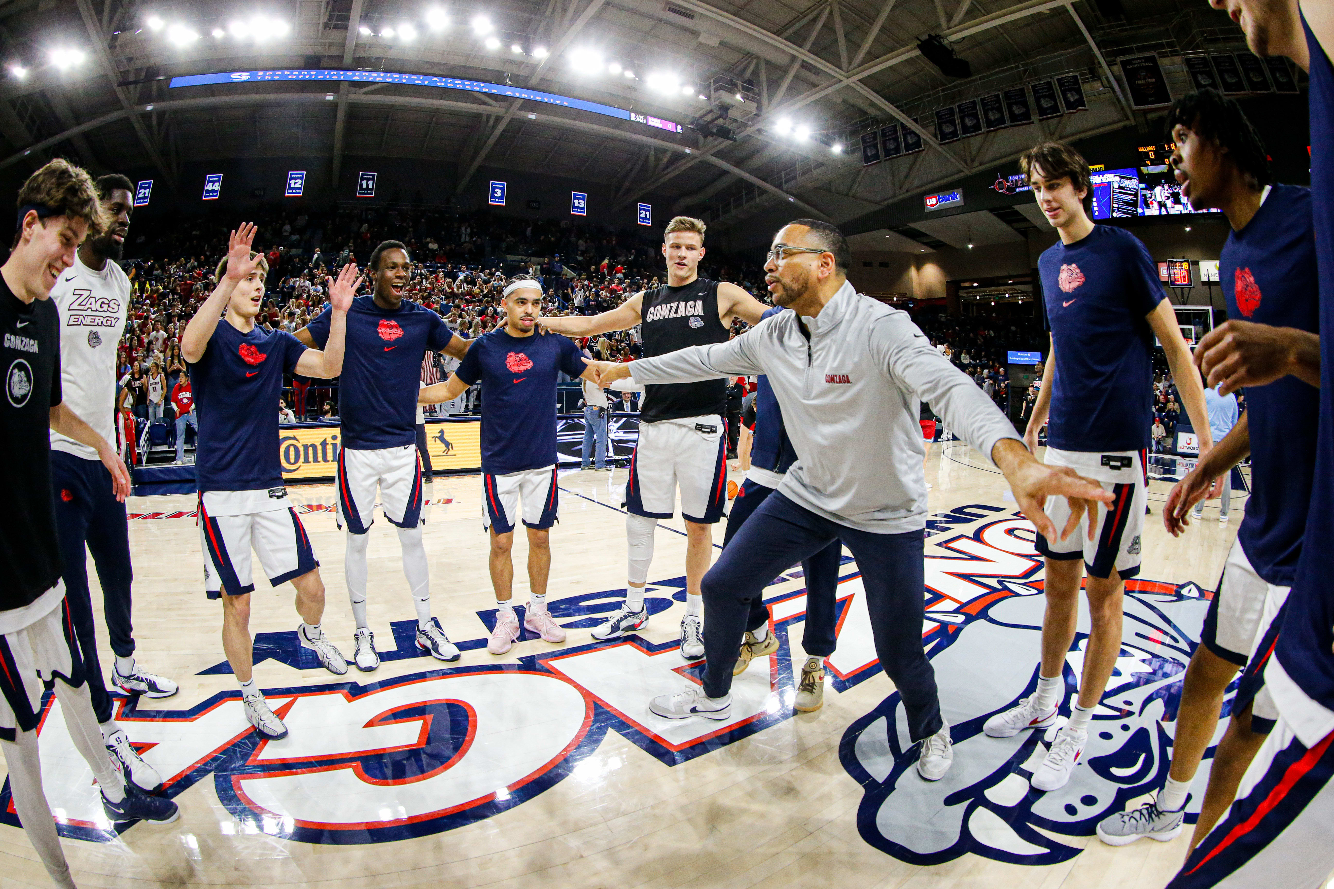 Gonzaga men's basketball team.
