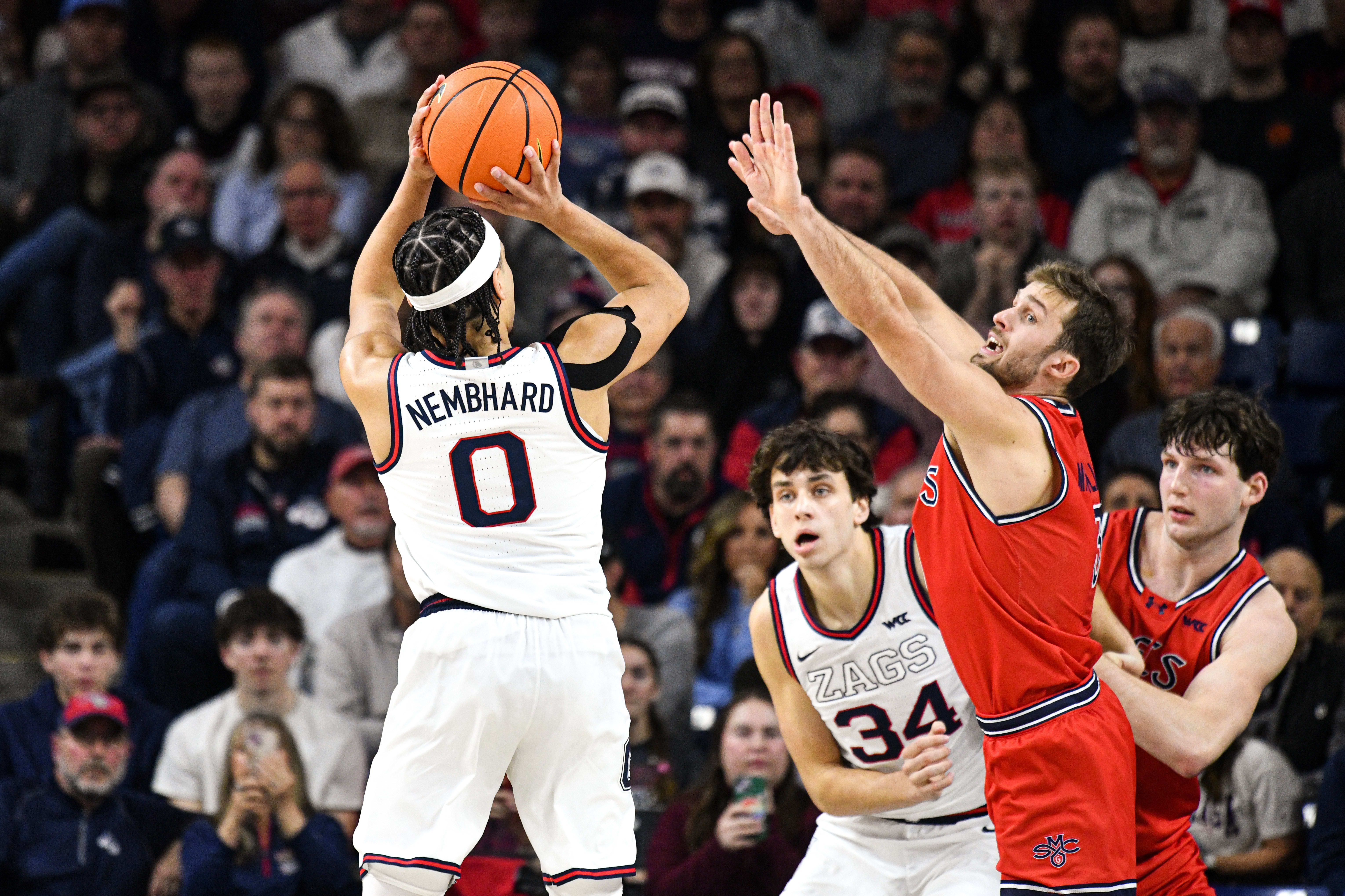 Gonzaga senior guard Ryan Nembhard.
