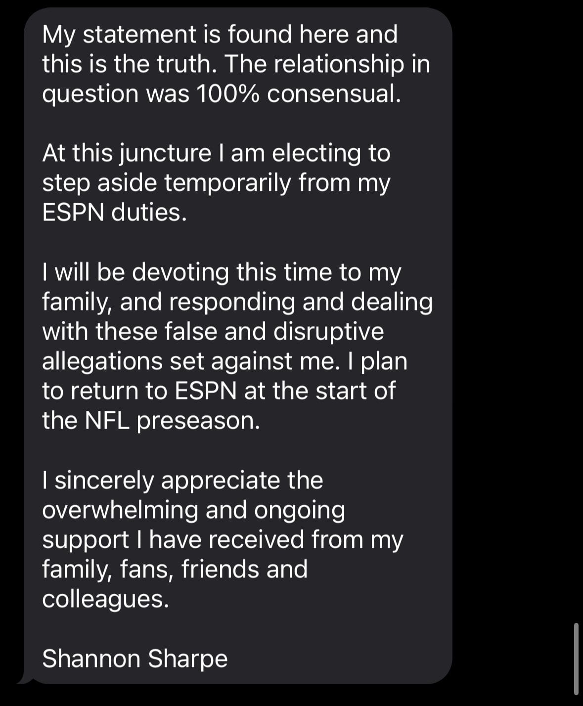 Shannon Sharpe