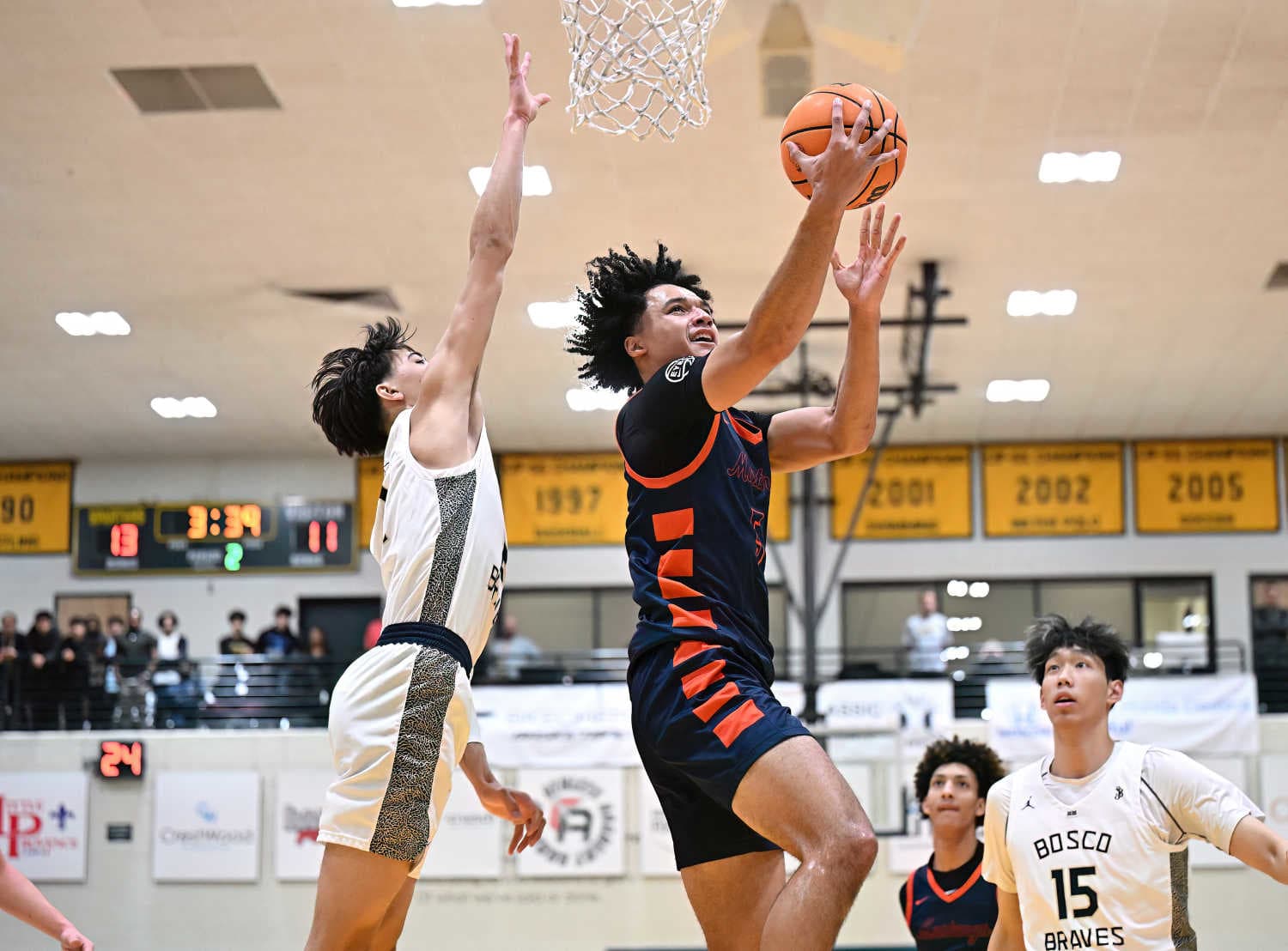 High school boys basketball
