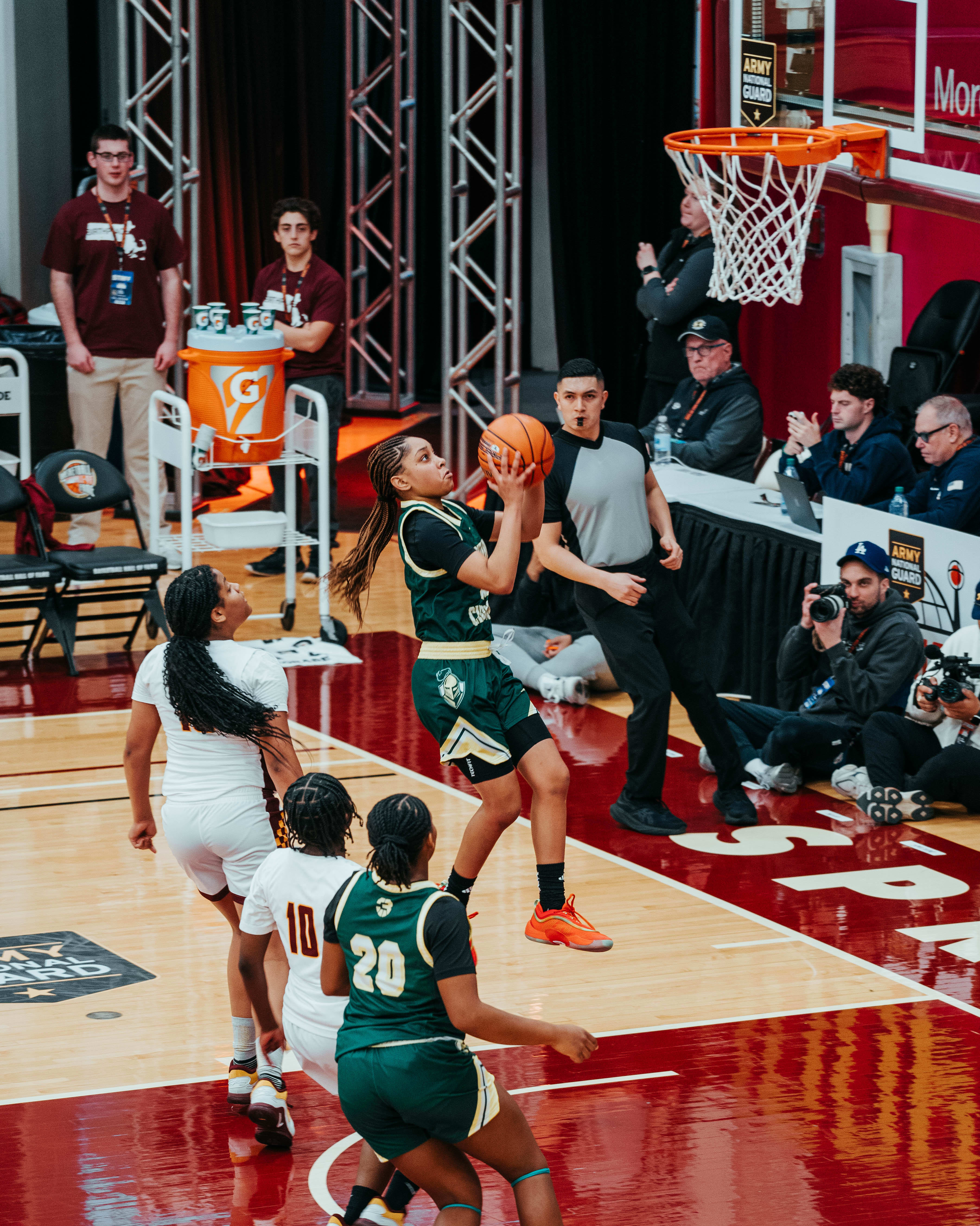 High school girls basketball