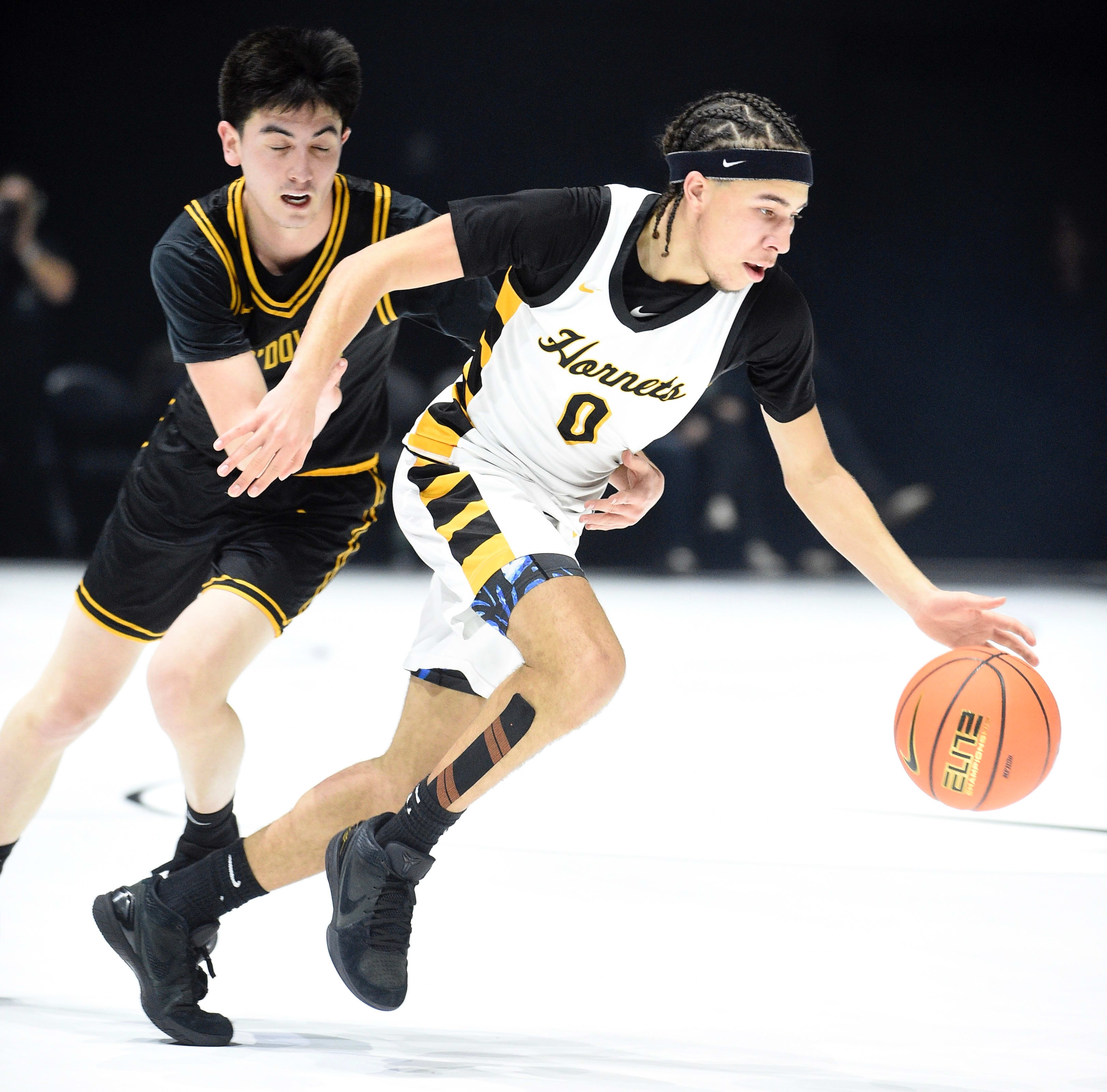 High school boys basketball Oakland California