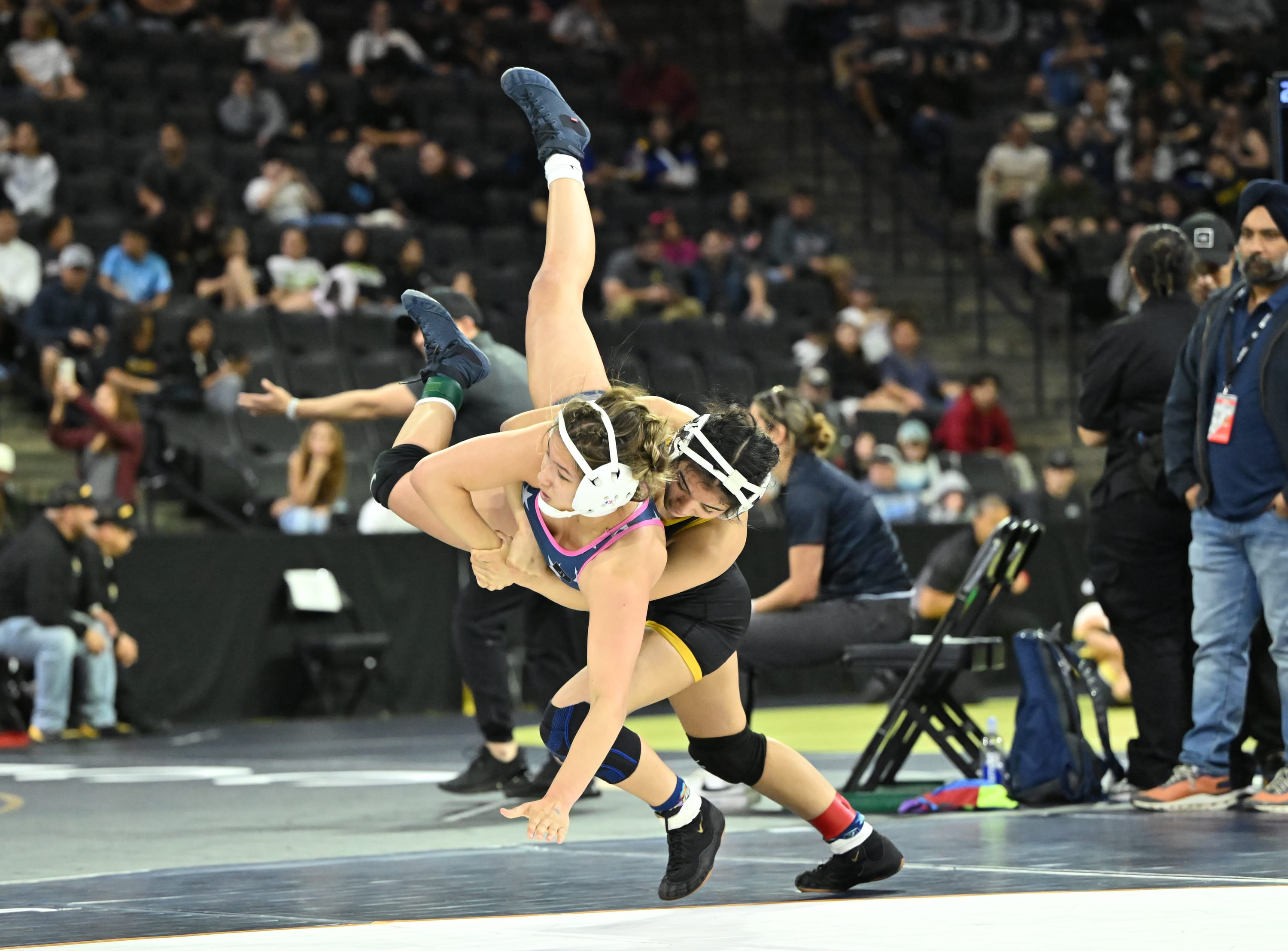 Girls high school wrestling California
