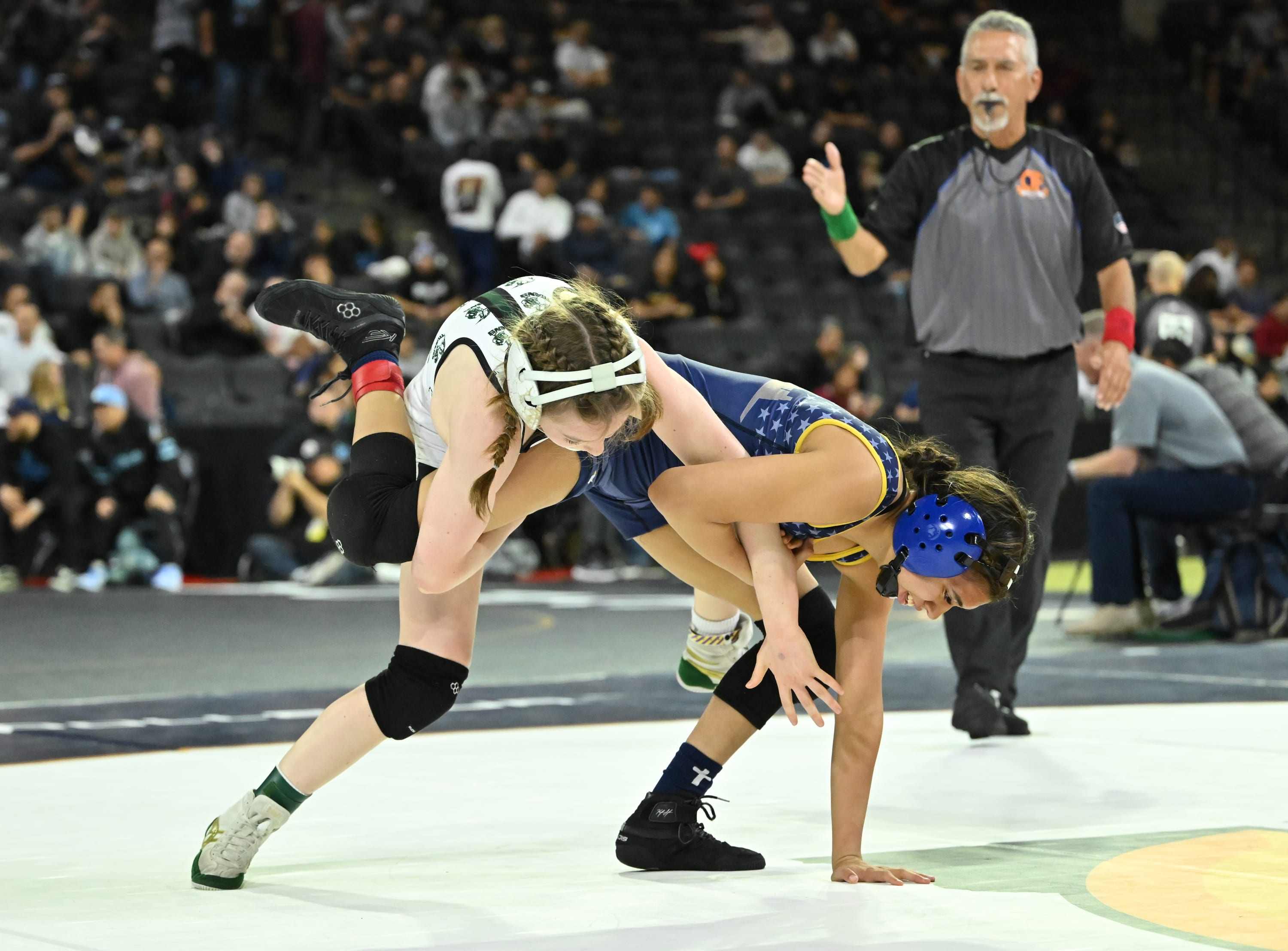 Girls high school wrestling California