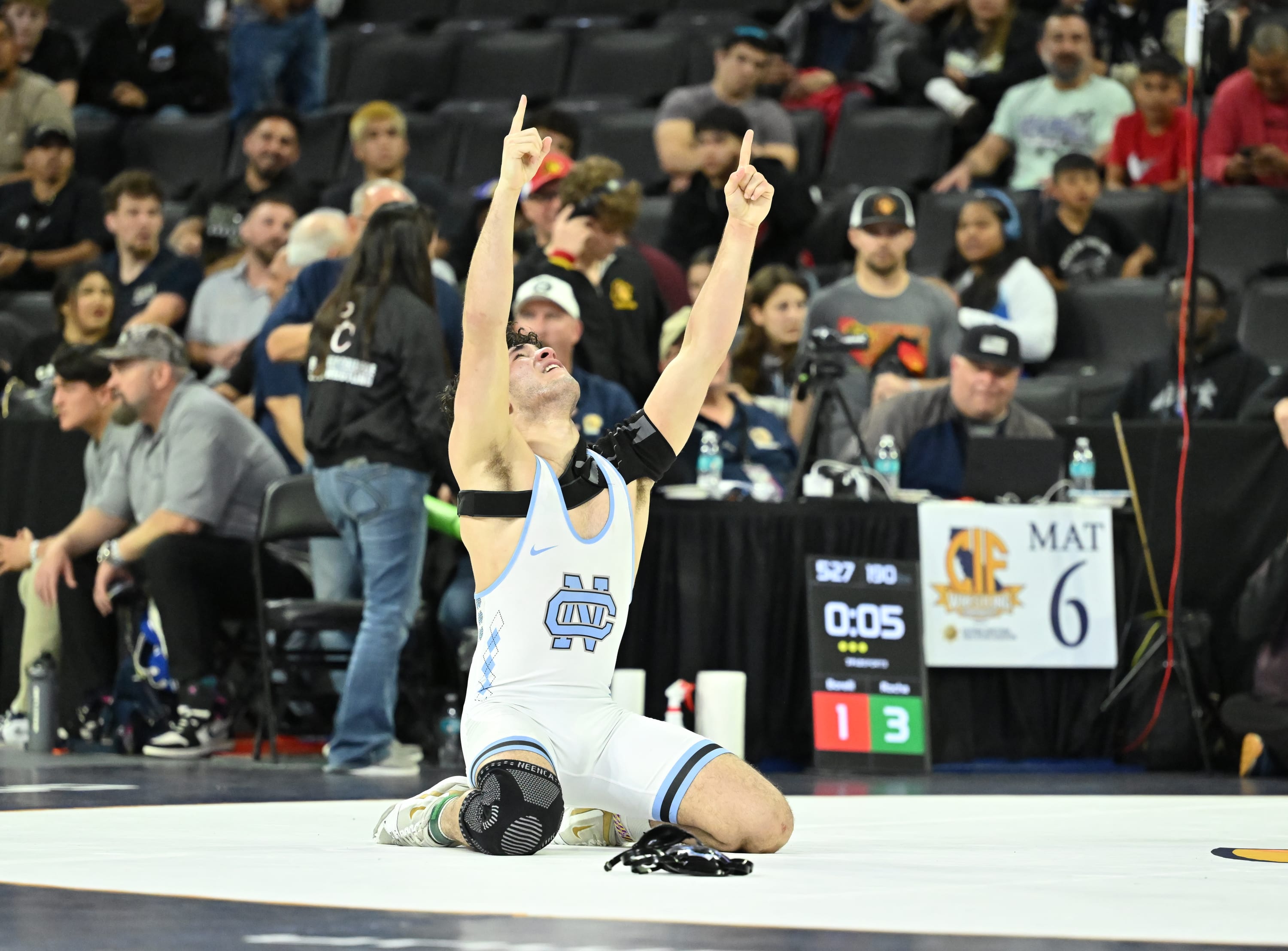 High school boys wrestling California