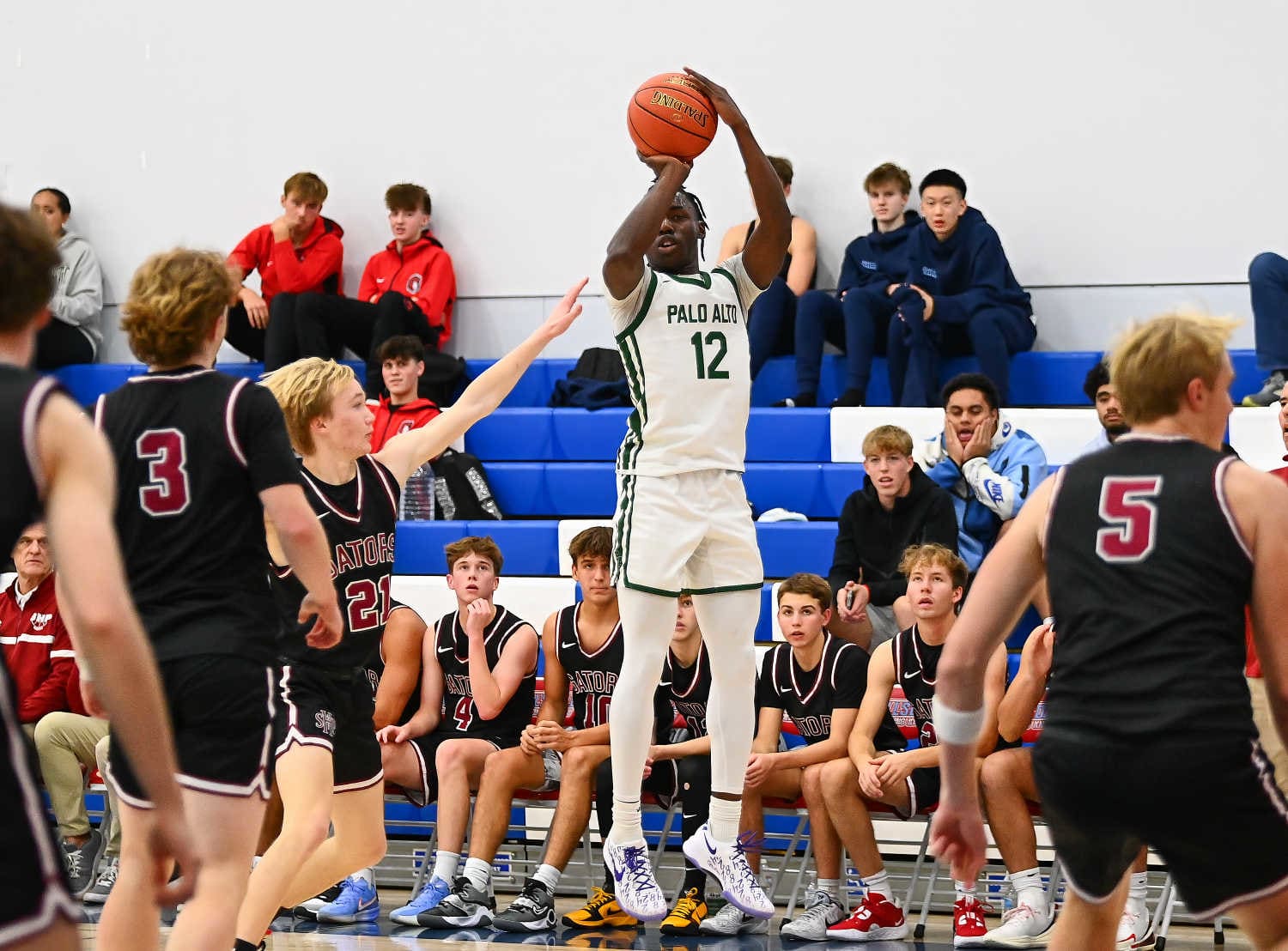 High school boys basketball California
