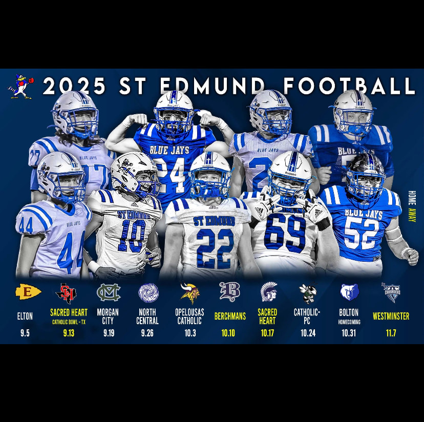 St. Edmund Blue Jays 2025 football schedule 