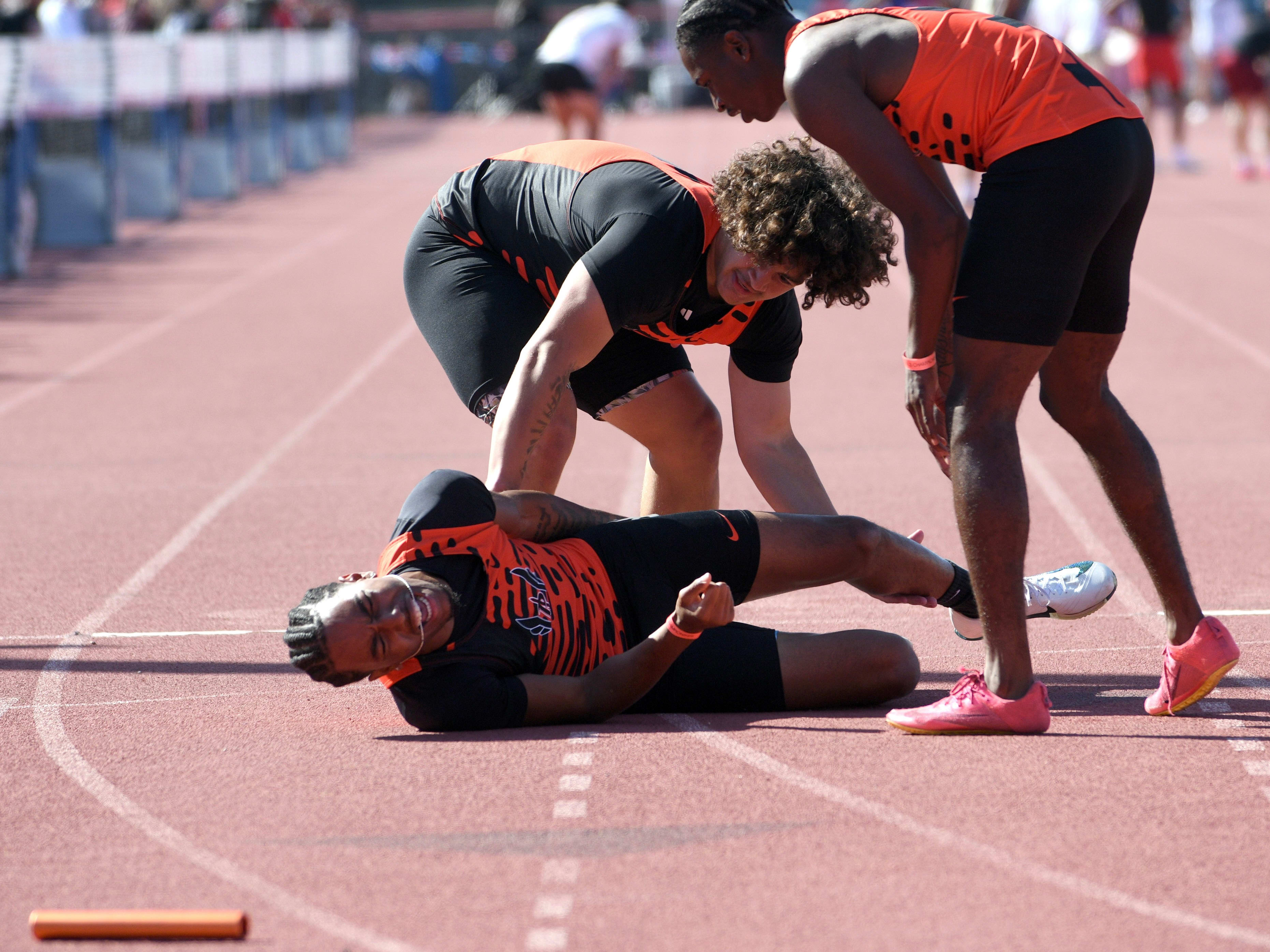 High school track and field, California