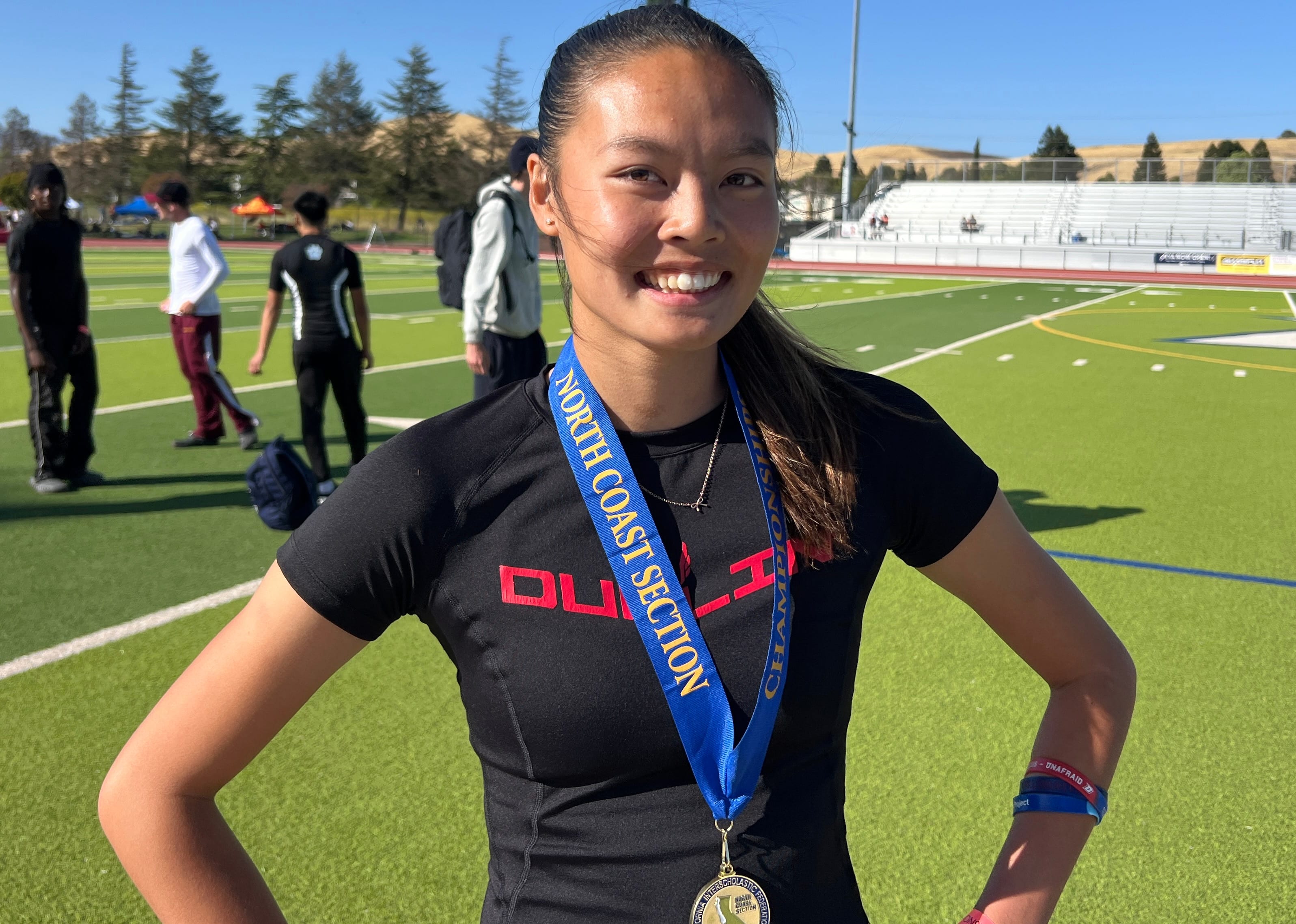 High school track and field, California
