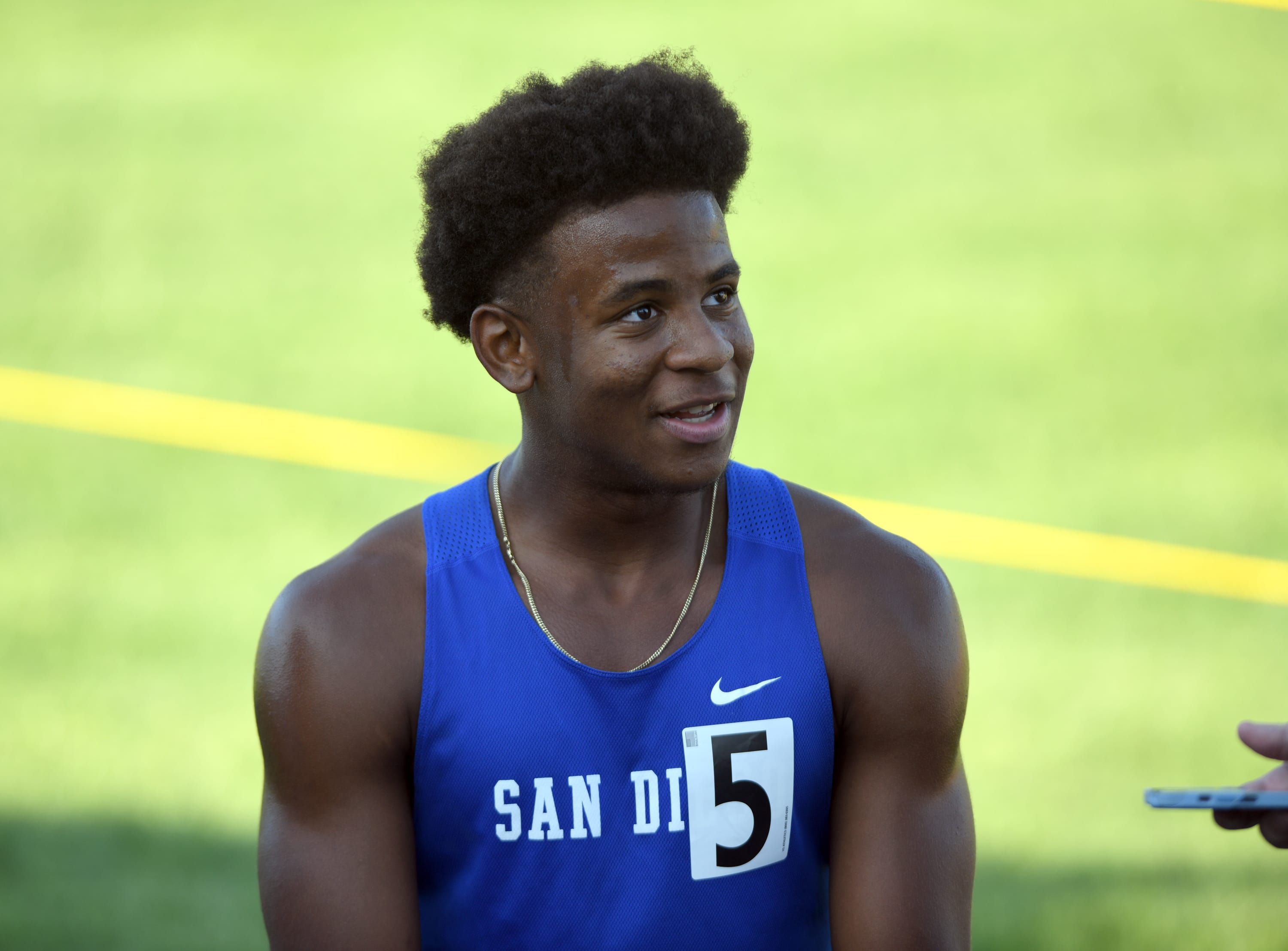 high school track and field, California
