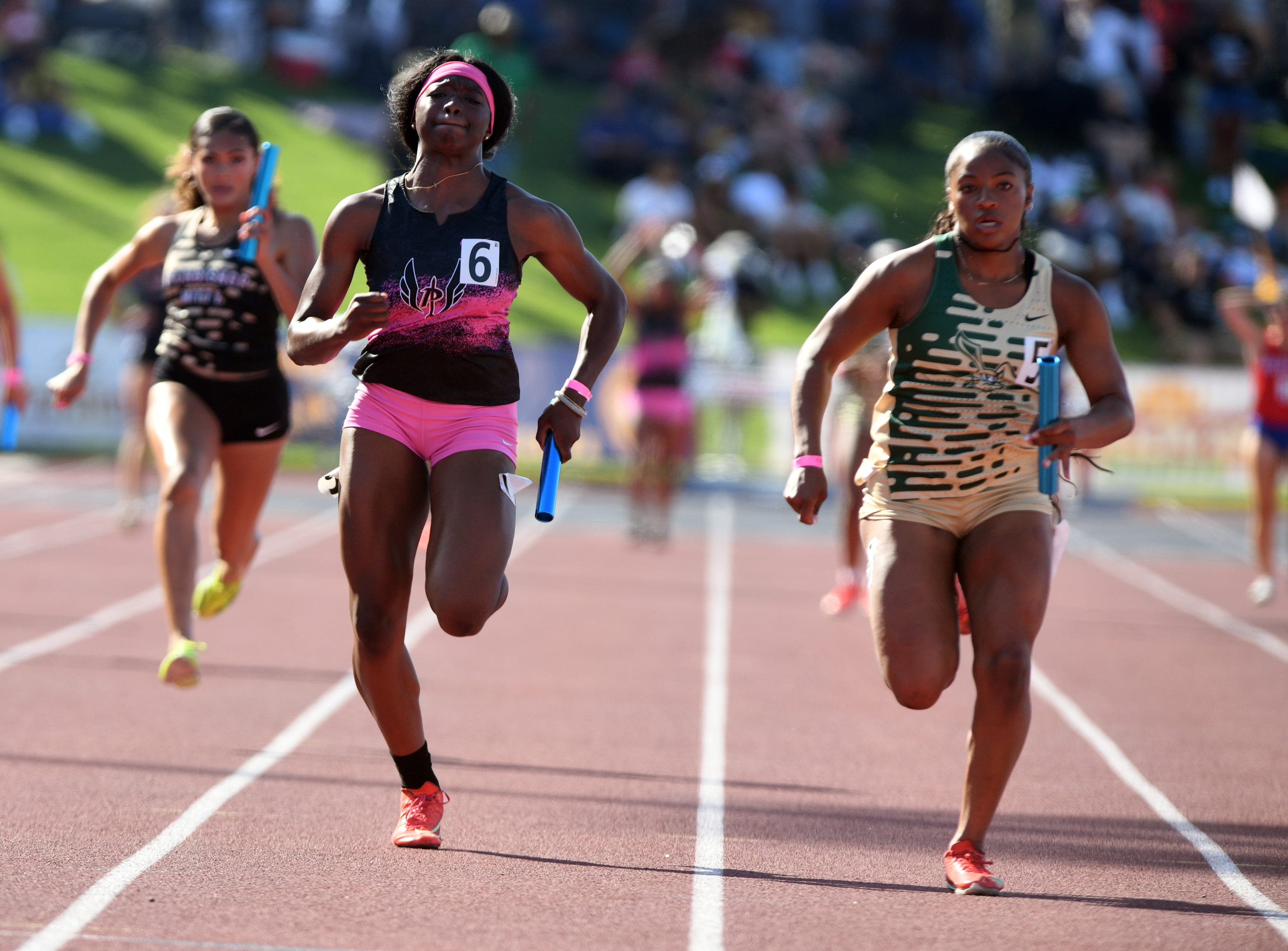 High school track and field, California