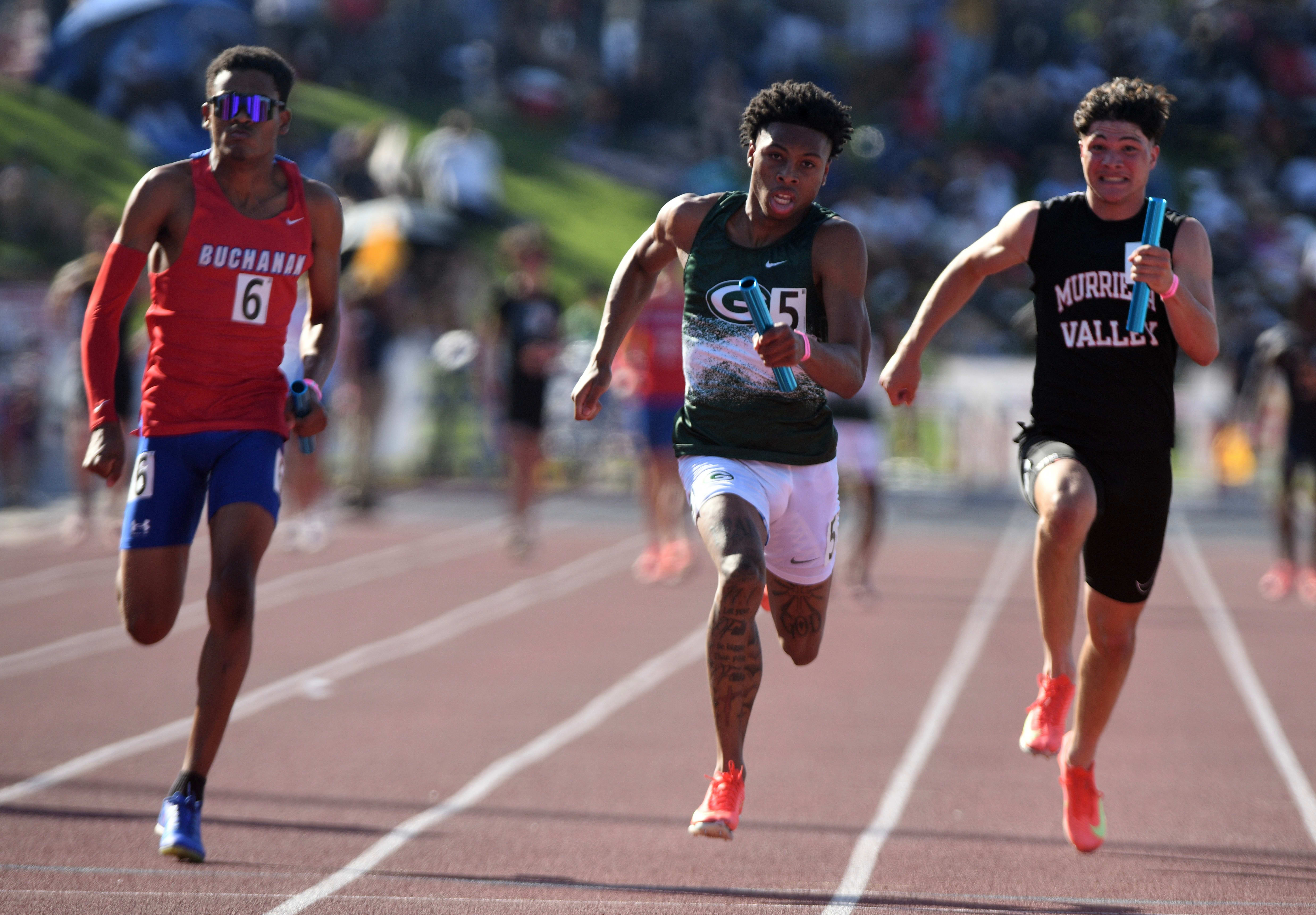 high school track and field, California