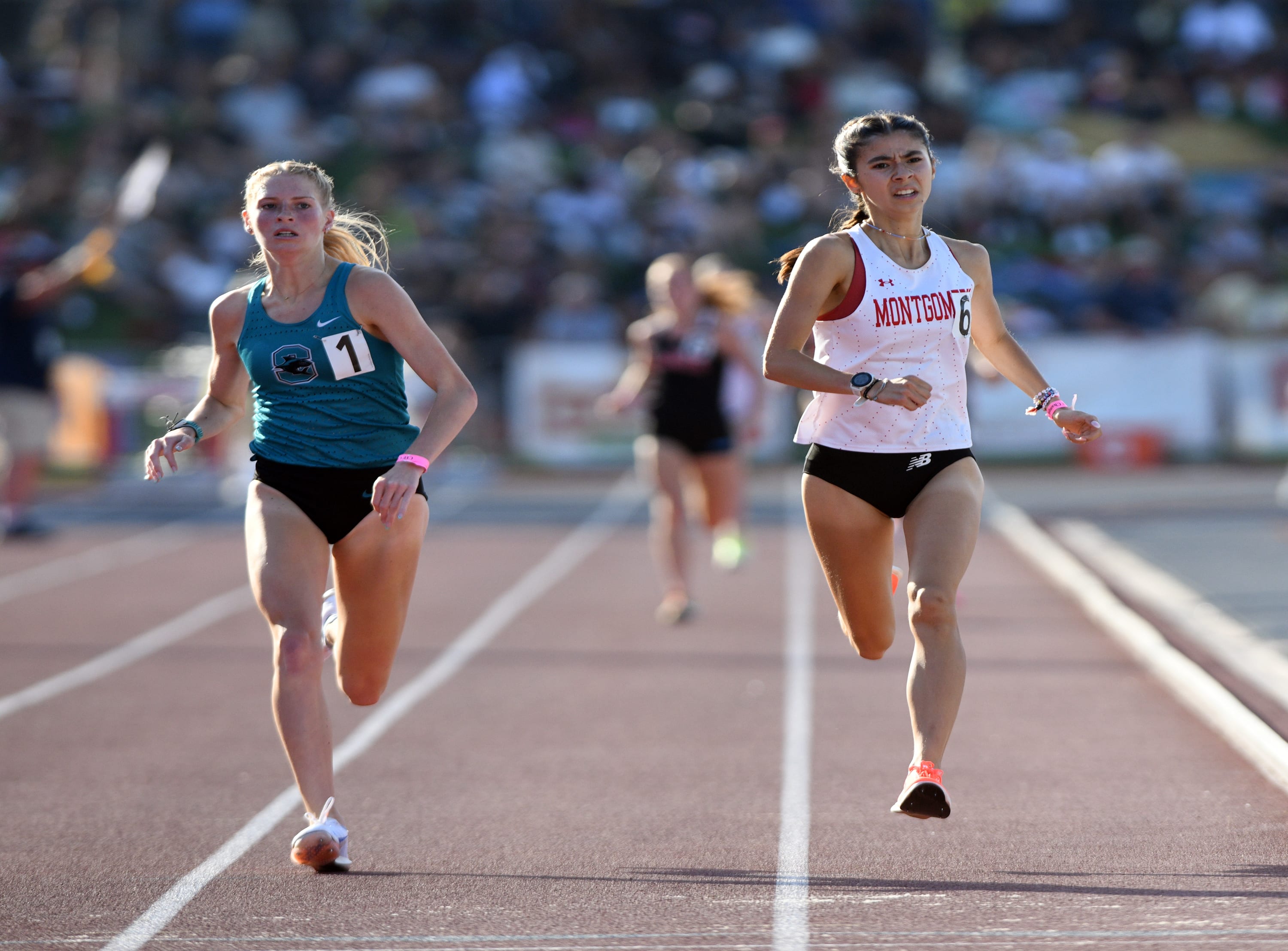 High school track and field, California