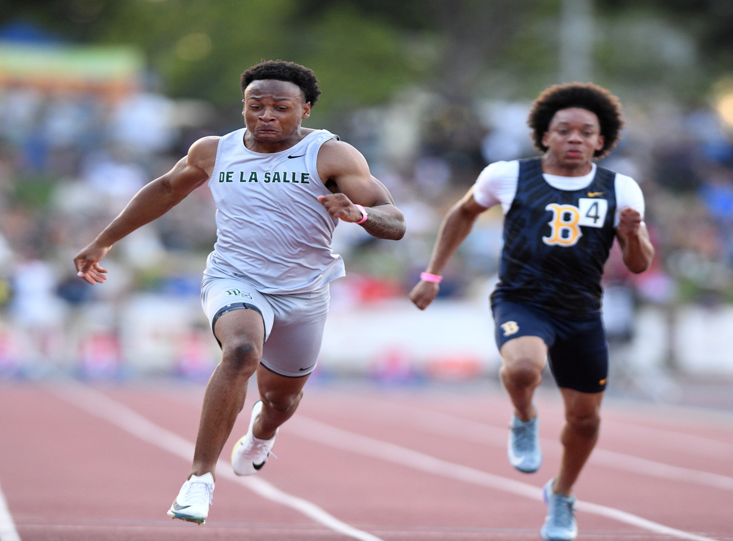 High school track and field, California