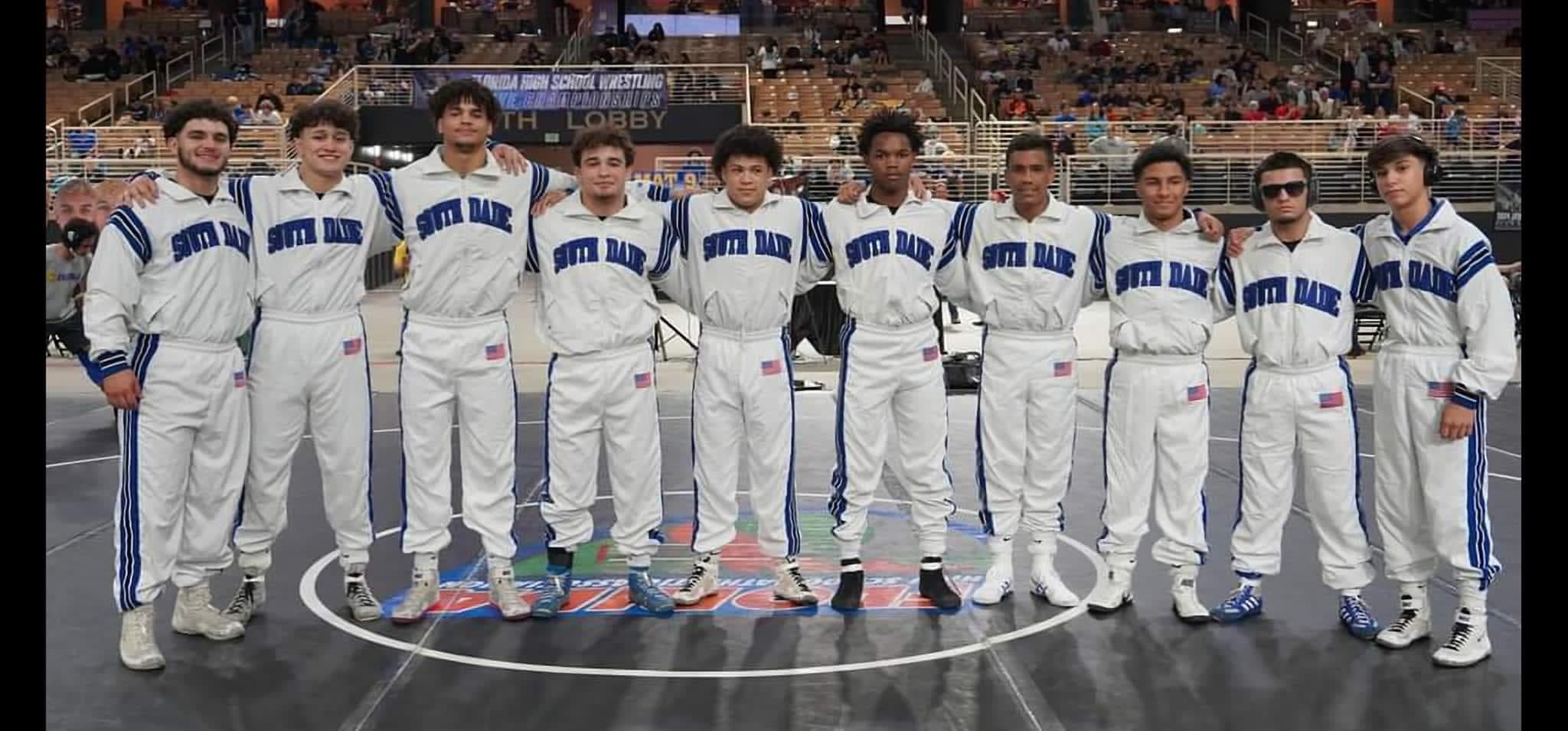 Miami South Dade placed 10 wrestlers in the 2024 state tournament and all 10 won medals with six state champions.
