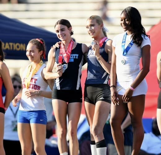 AB Hernandez, a transgender athlete, shares podium with girls at CIF State track finals.