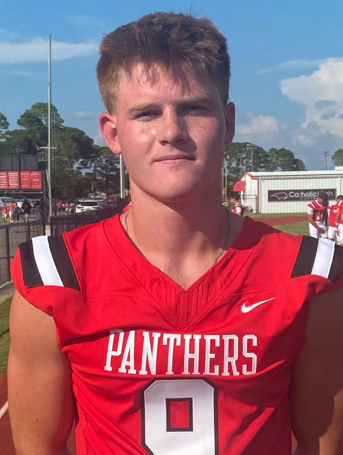 Xander LaBauve of Catholic New Iberia football