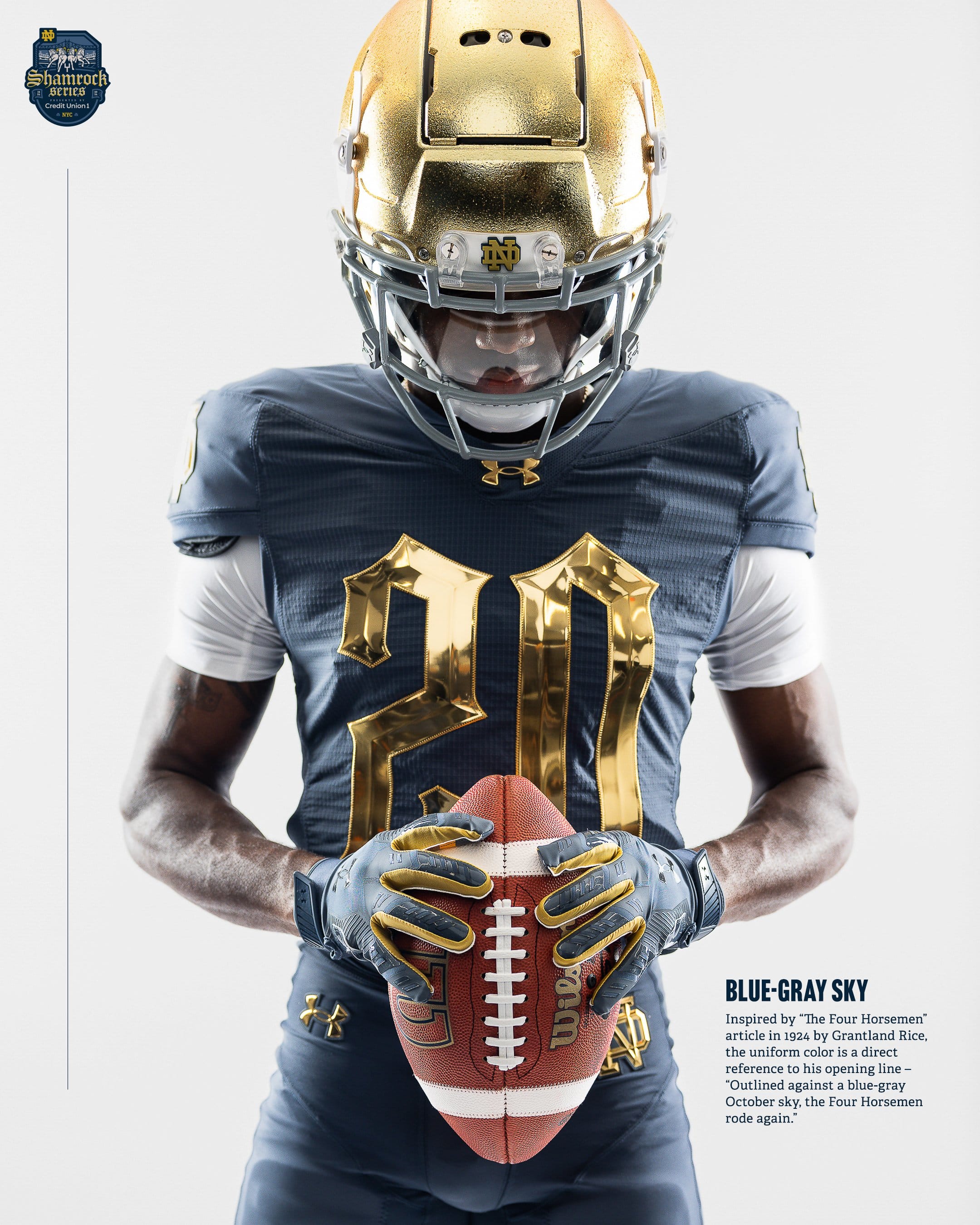 A detailed breakdown of Notre Dame's alternate uniforms.