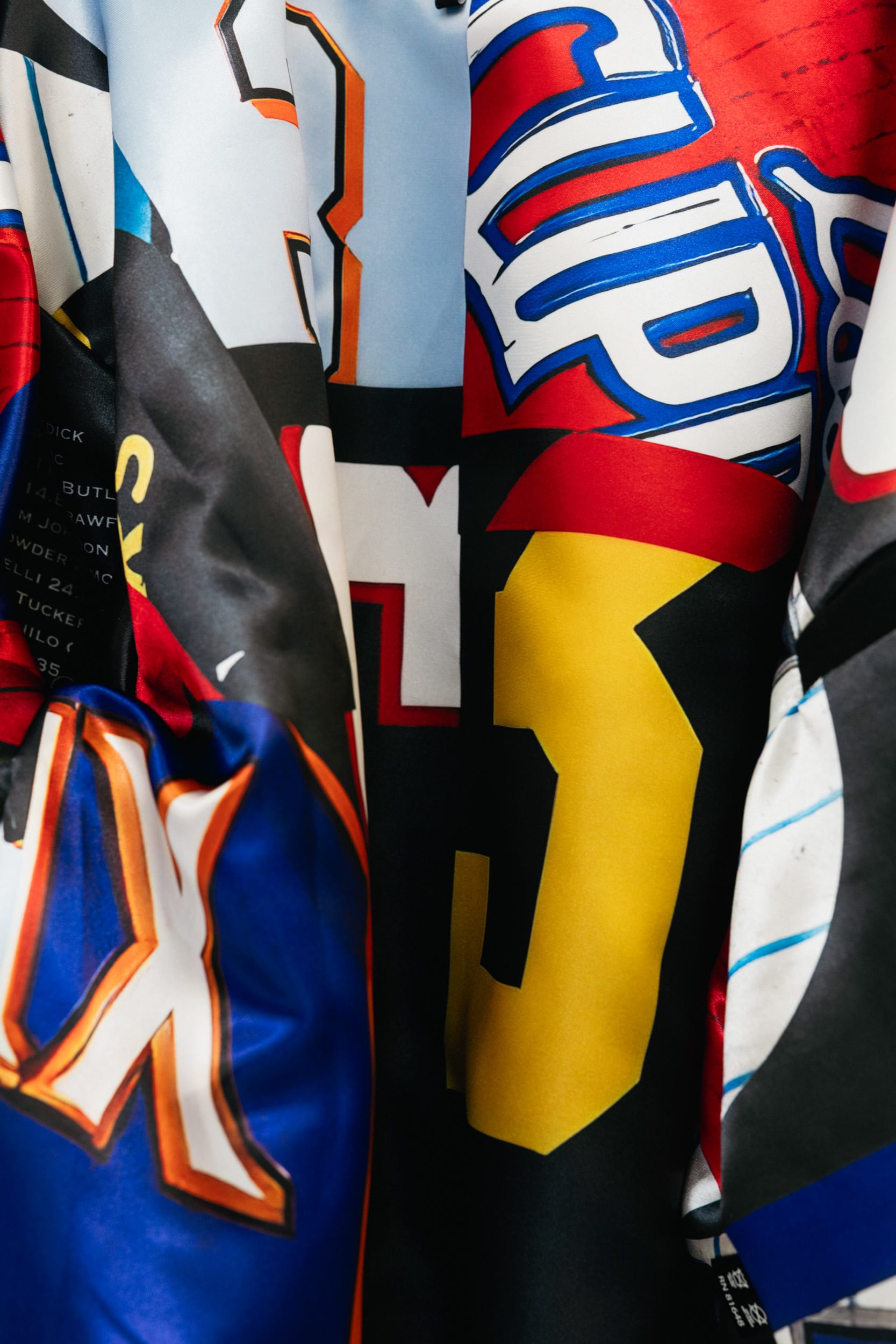 Chris Paul's custom Jacket details.