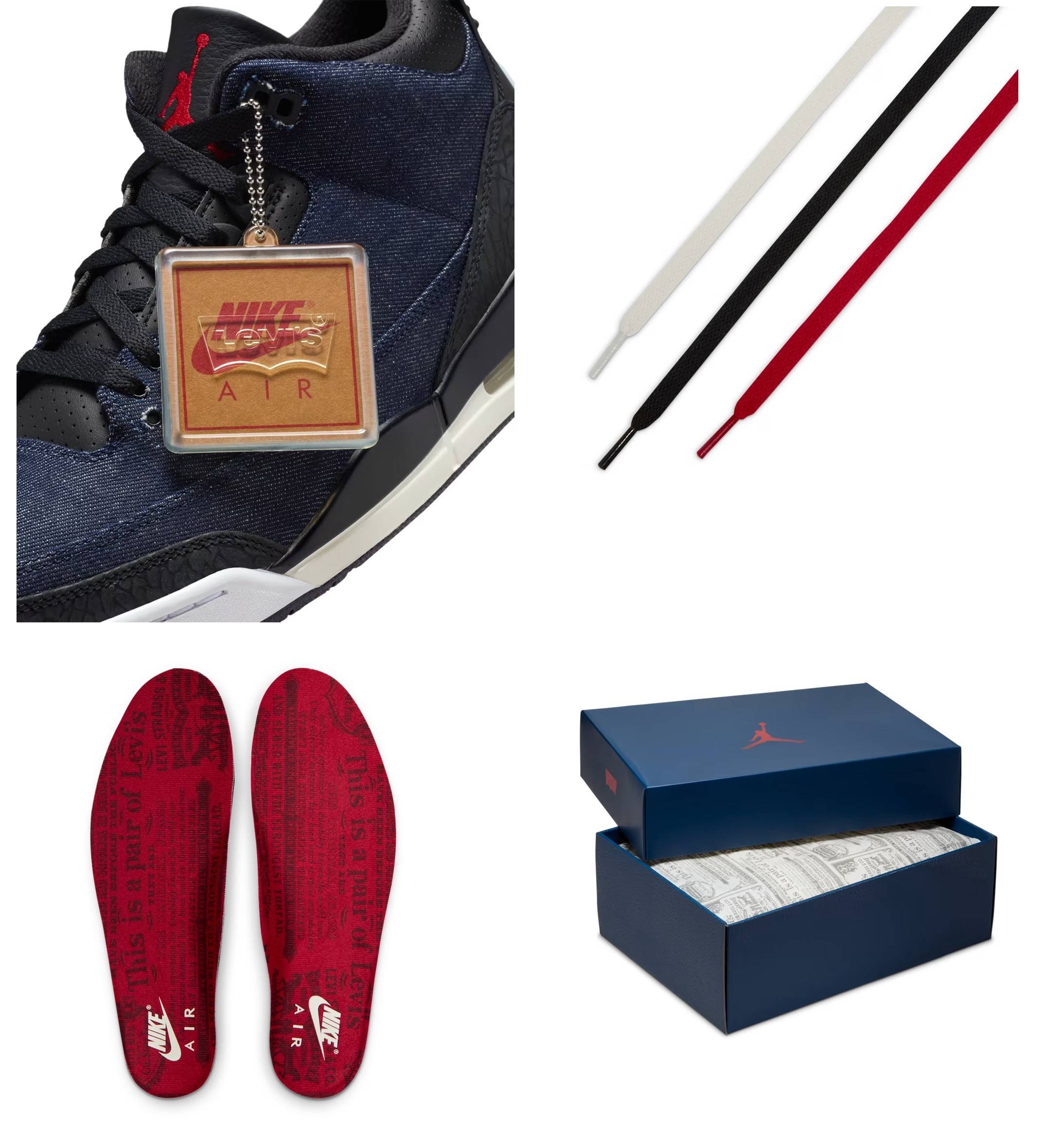 The Air Jordan 3 x Levi