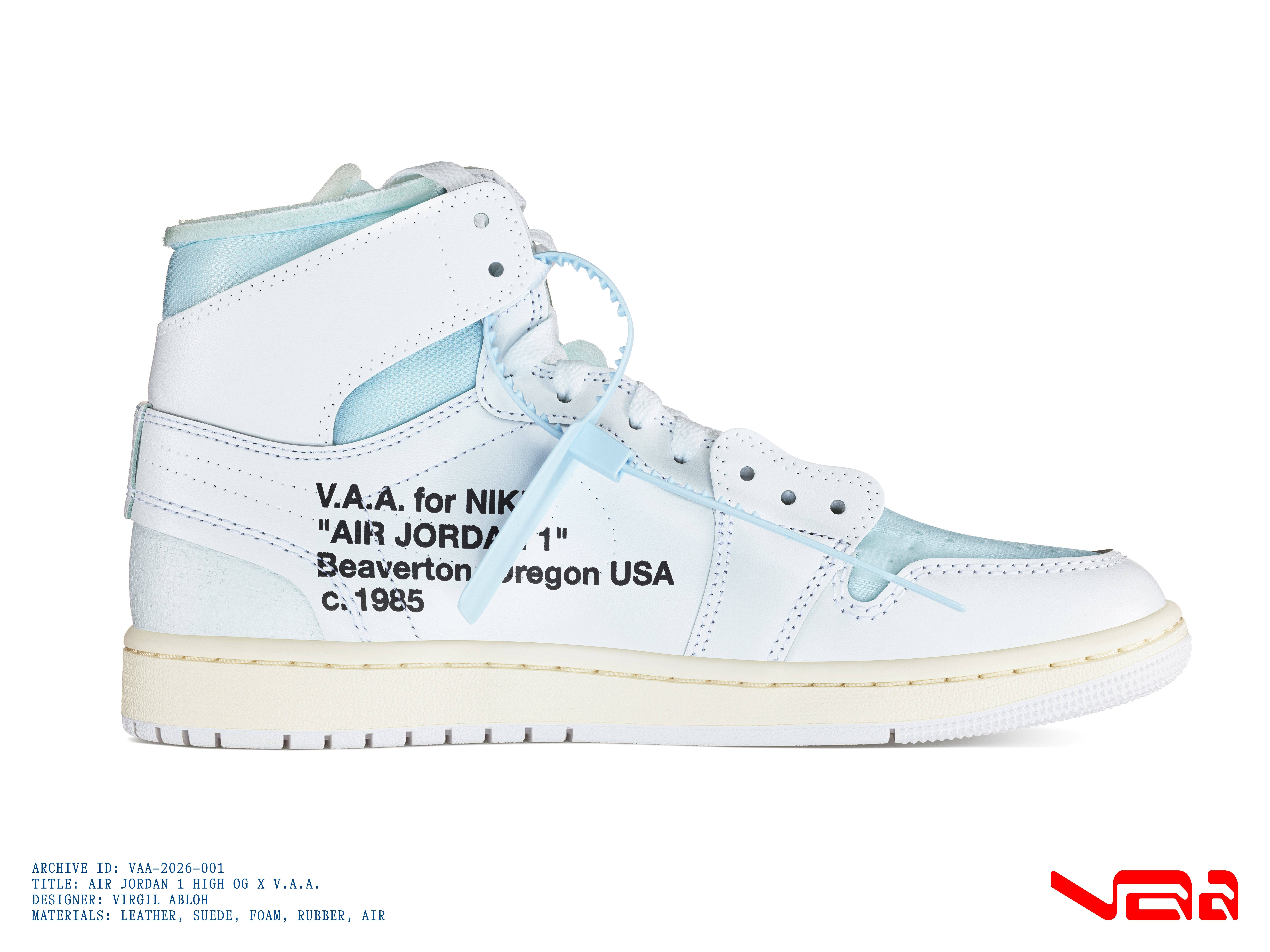 Air Jordan 1 High x Virgil Abloh Archives Release Information