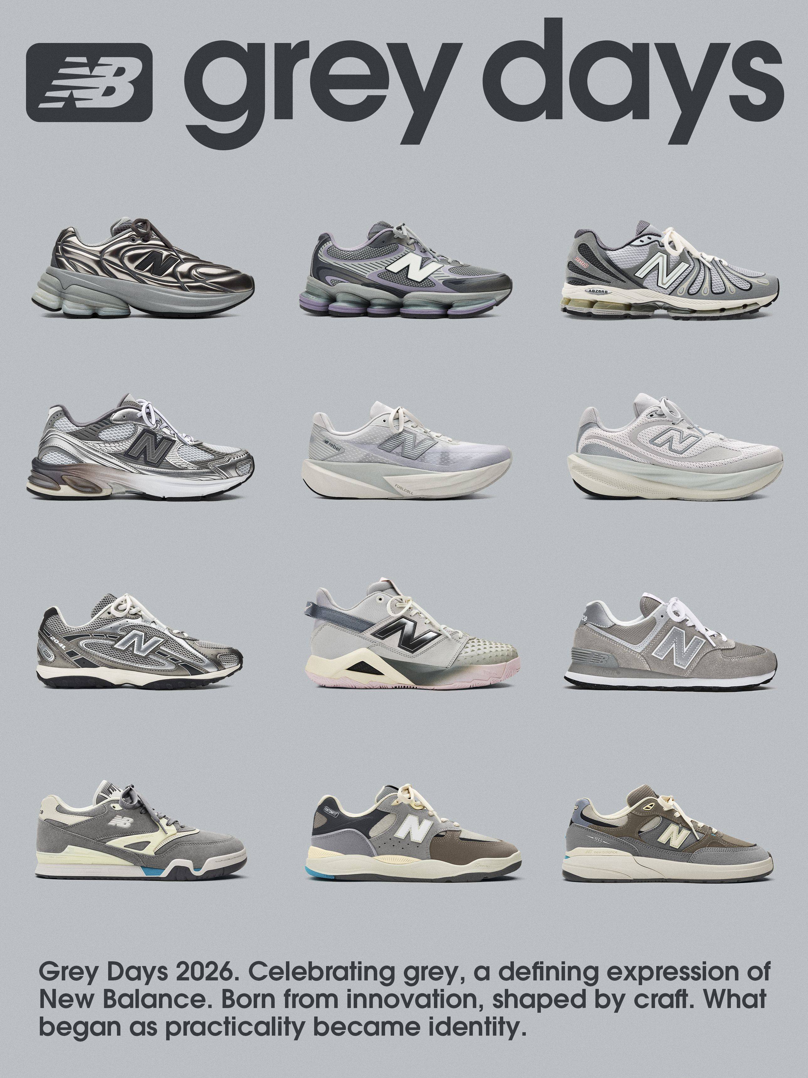 New Balance Unveils 2026 Grey Days Release Calendar display picture 1