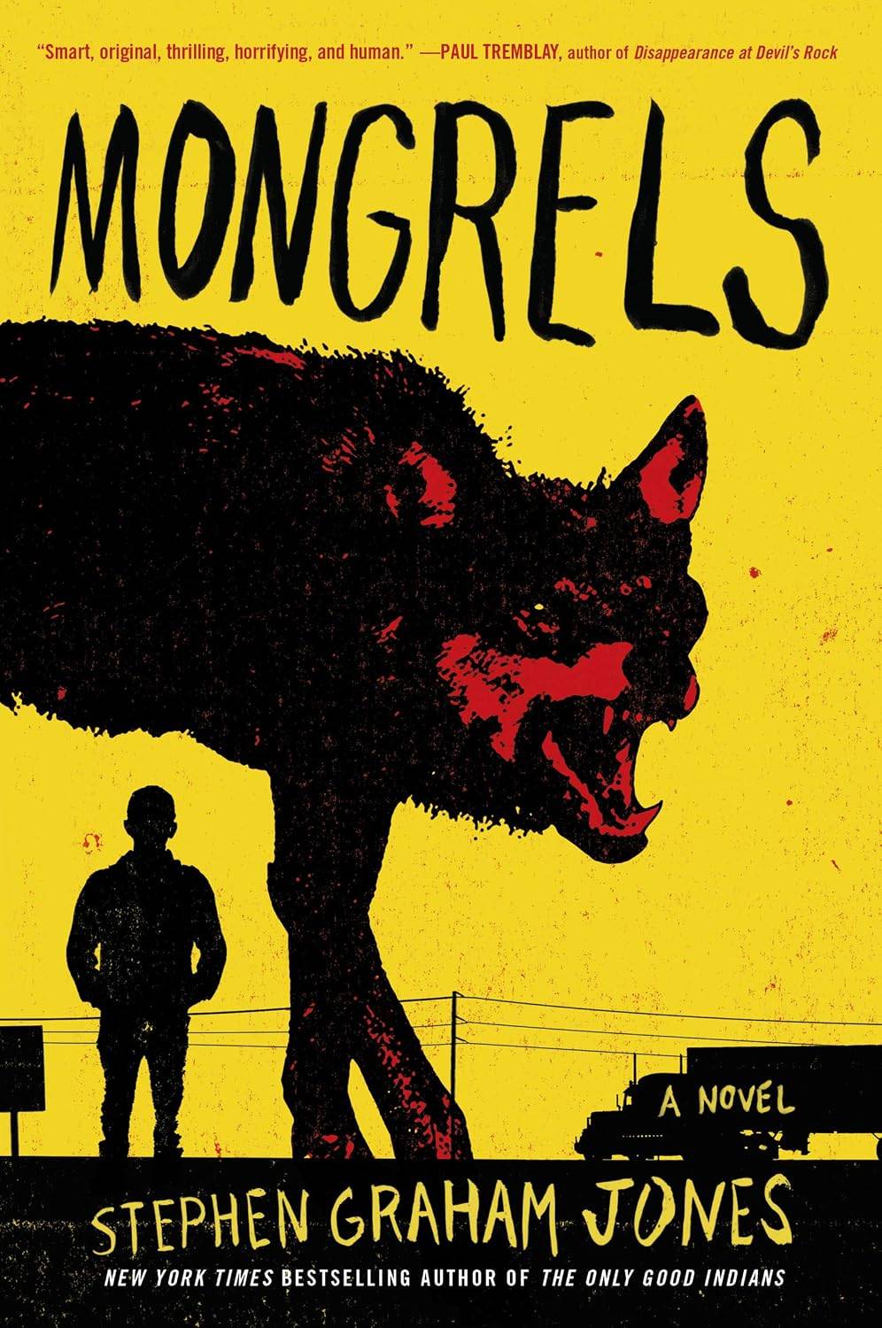 Cover of 'Mongrels' by Stephen Graham Jones Cover of 'Mongrels' by Stephen Graham Jones