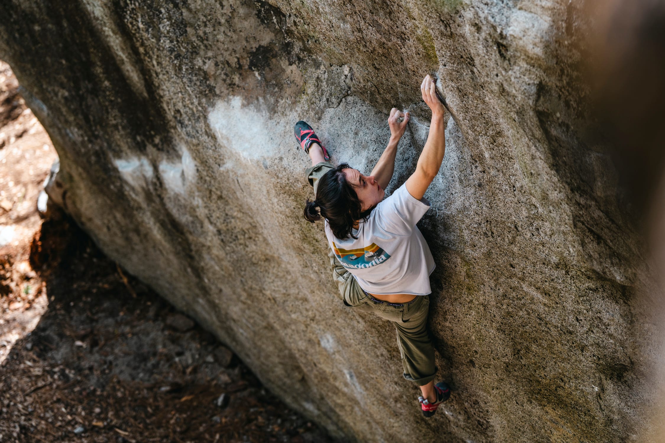 climbing, bouldering, Katie Lamb, Eric Bissell, Adventure On SI