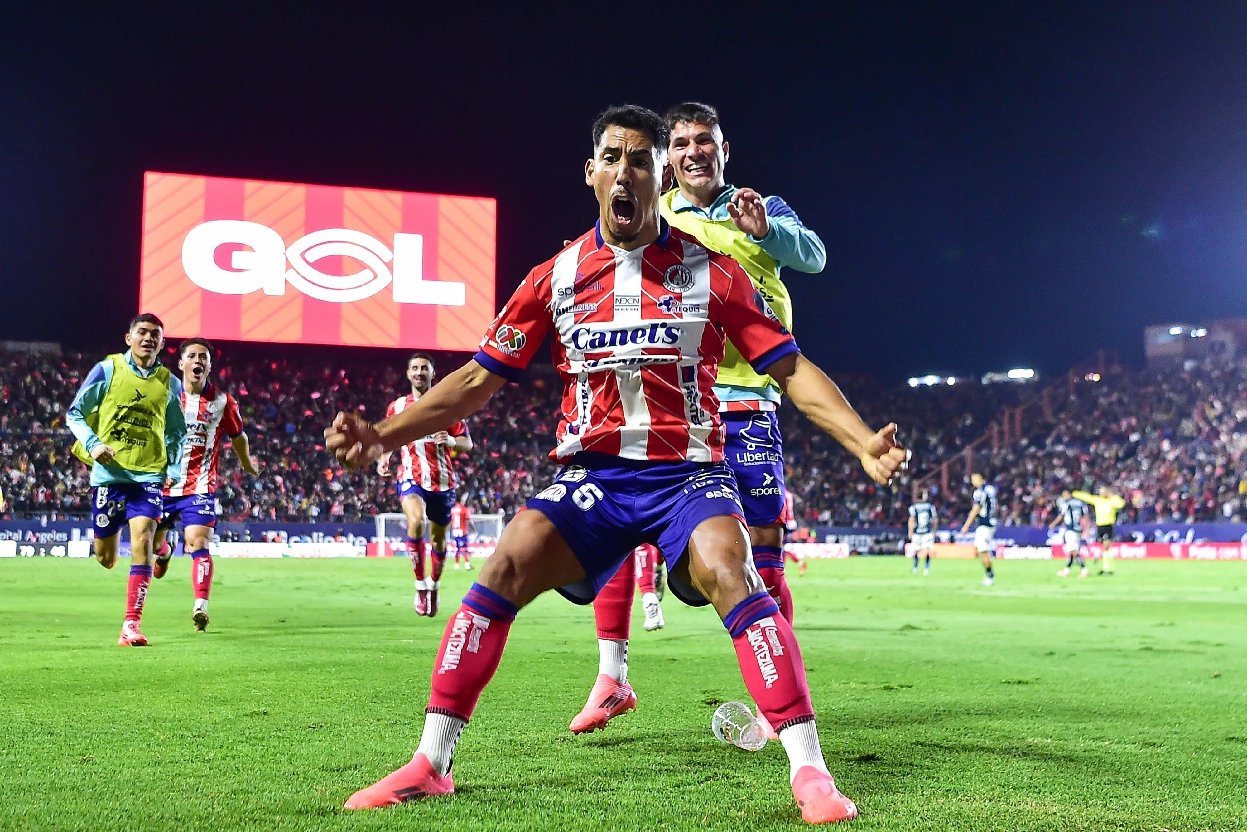 Atlético de San Luis derrotó 2-1 a Monterrey en la ida de la semifinal del Apertura 2024 de la Liga MX