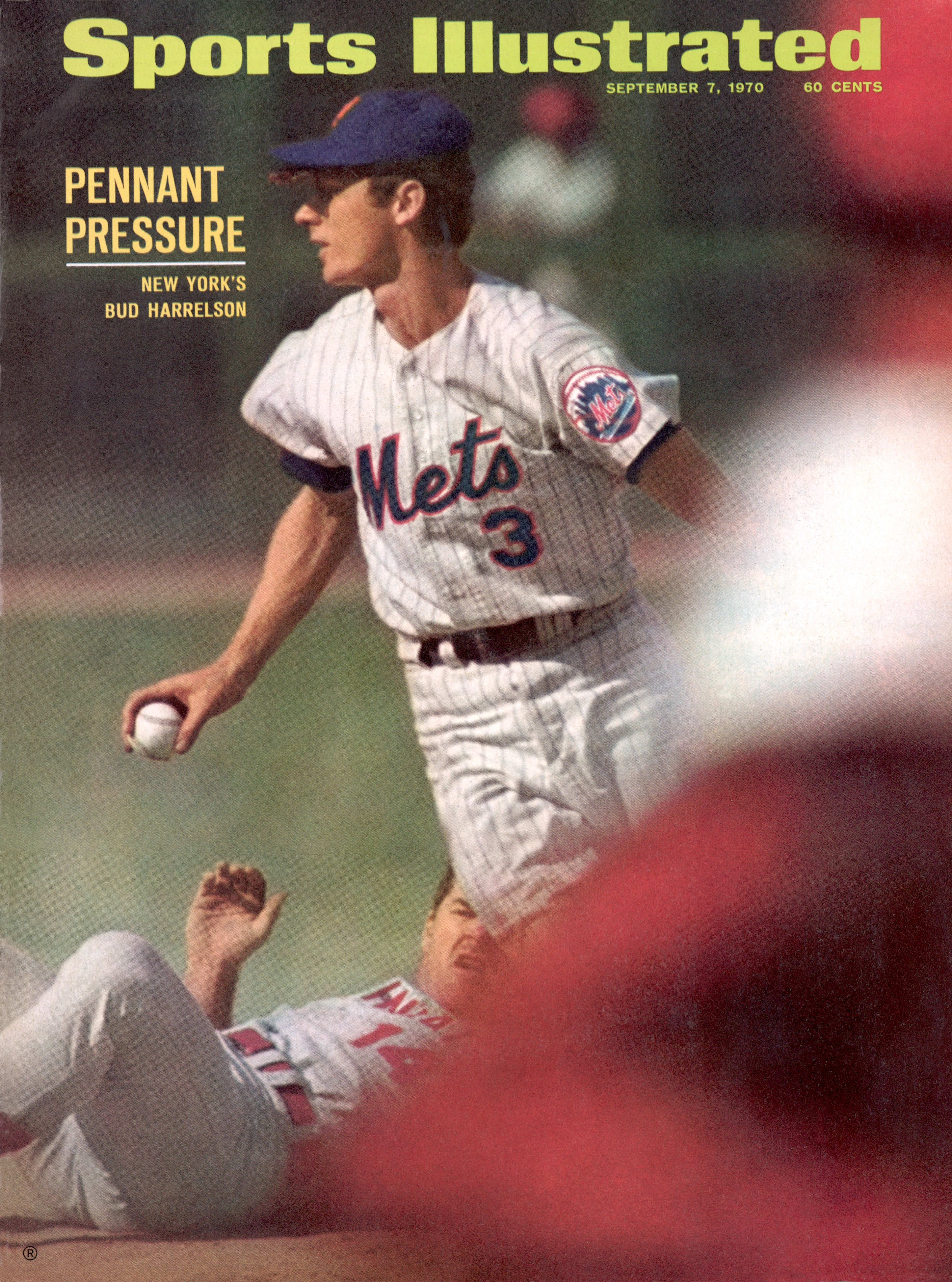 September 7, 1970 Sports Illustrated Cover. Baseball: New York Mets Bud Harrelson 