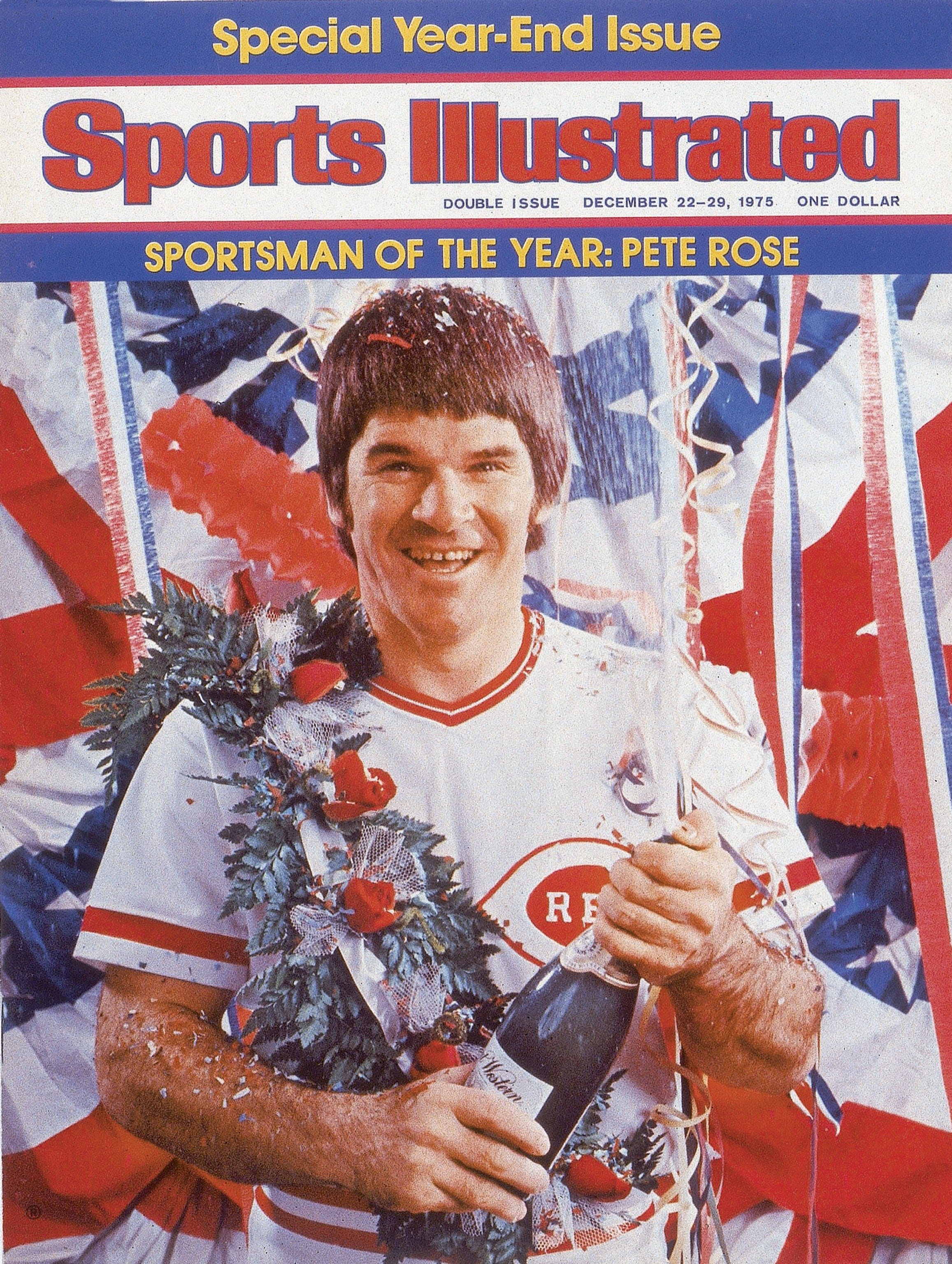 12/22/75 SI cover features Sportsman of the Year Pete Rose