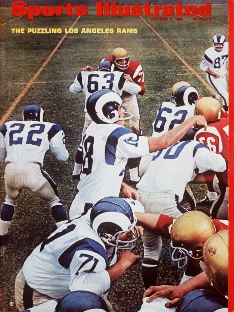 Los Angeles Rams Roman Gabriel, Tommy McDonald