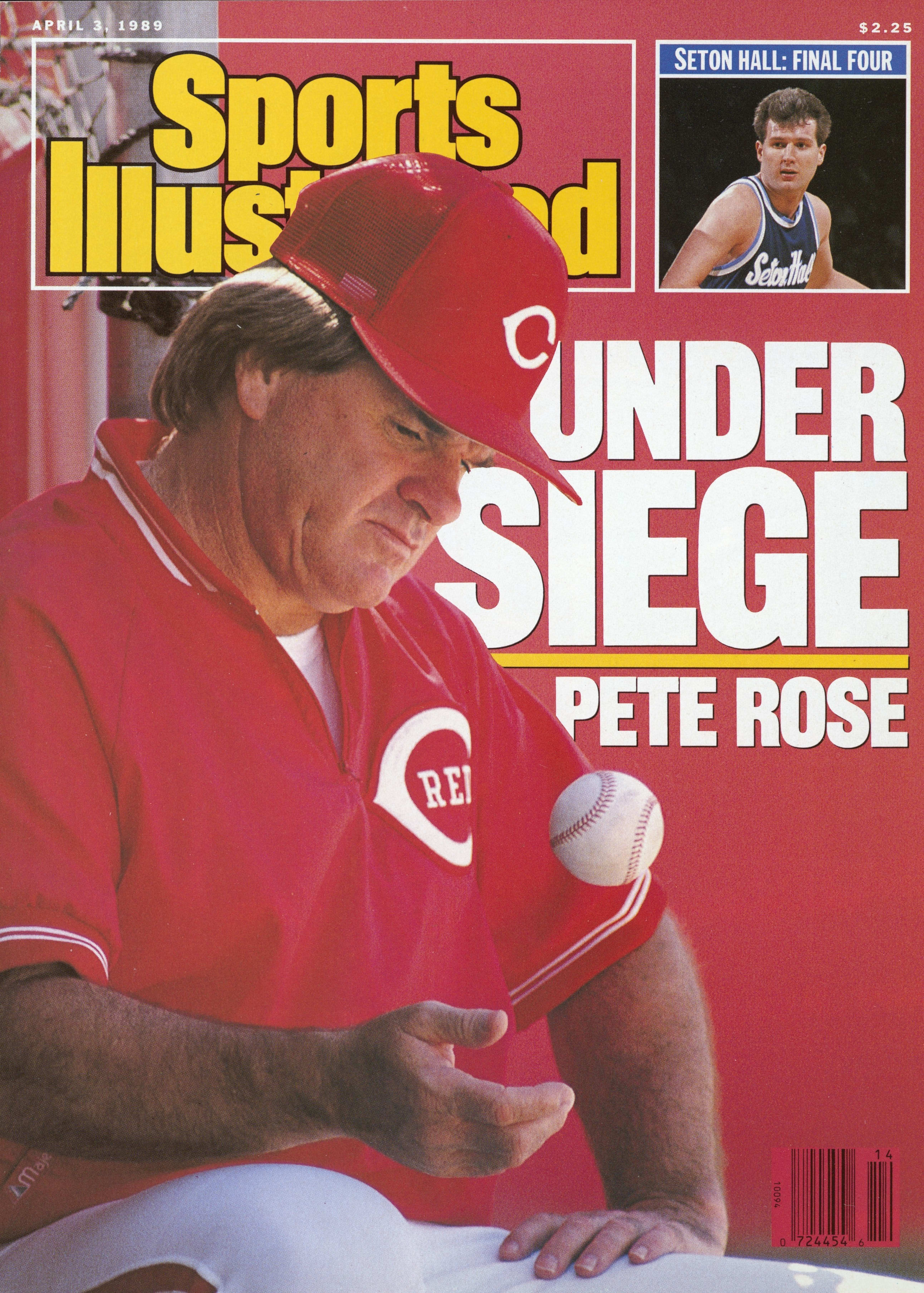 Pete Rose Sports Illustrated cover April 3, 1989