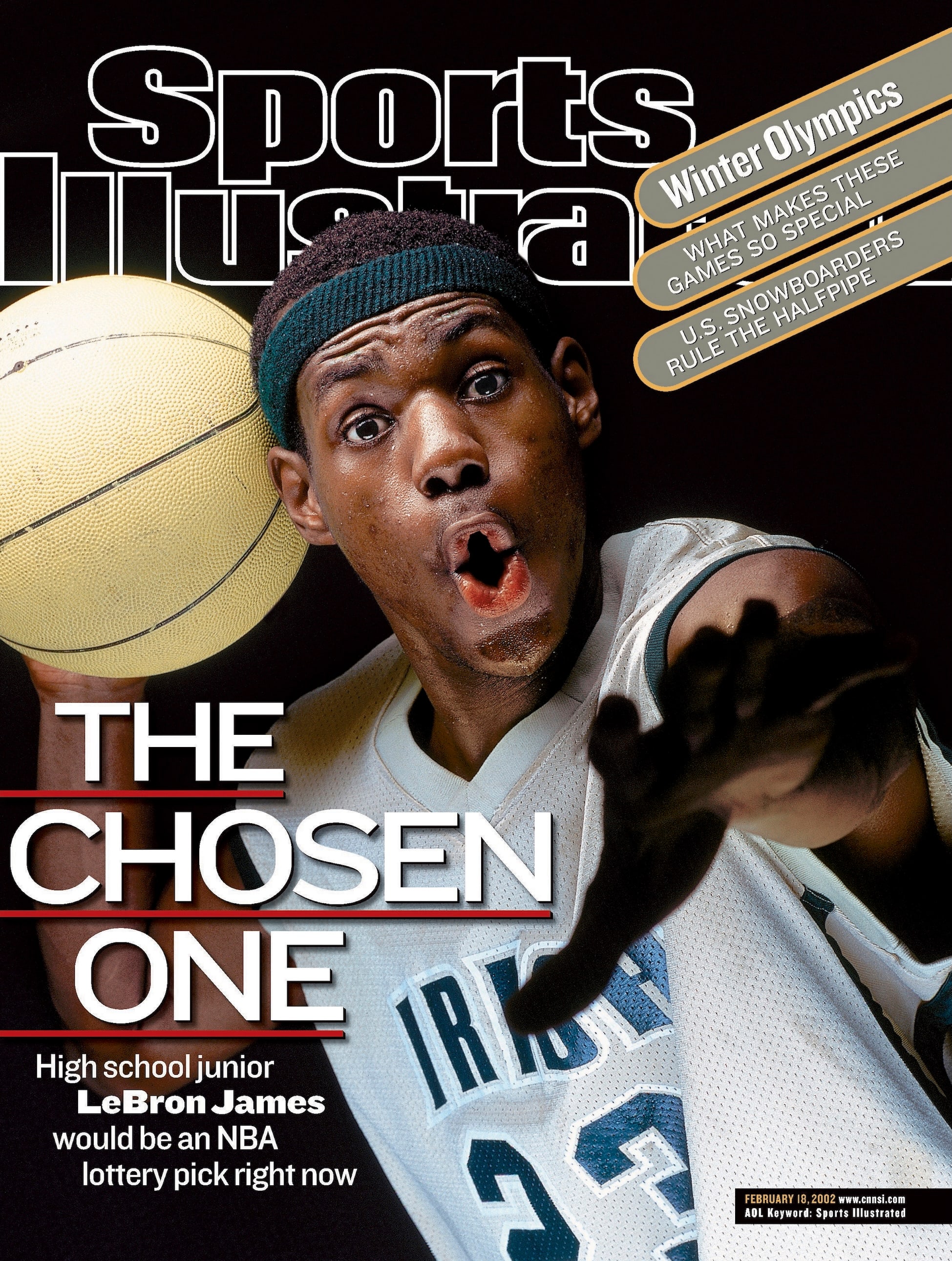 February 18, 2002 LeBron James