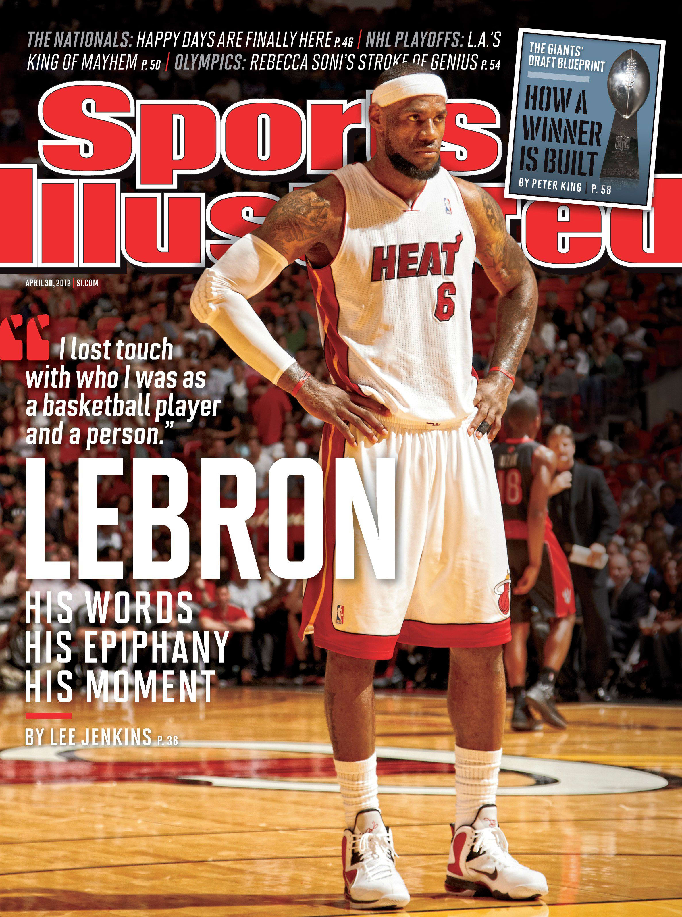 April 30, 2012 Sports Illustrated Cover: Miami Heat LeBron James 