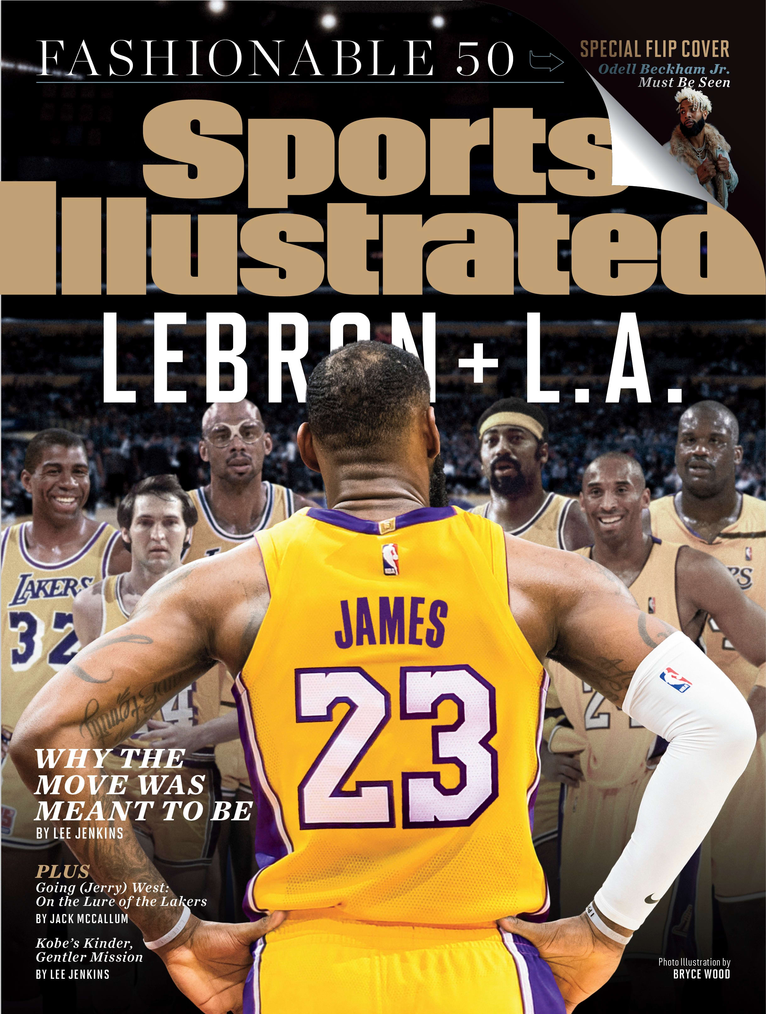 July 16-23, 2018 Sports Illustrated cover (regional):  LeBron James 